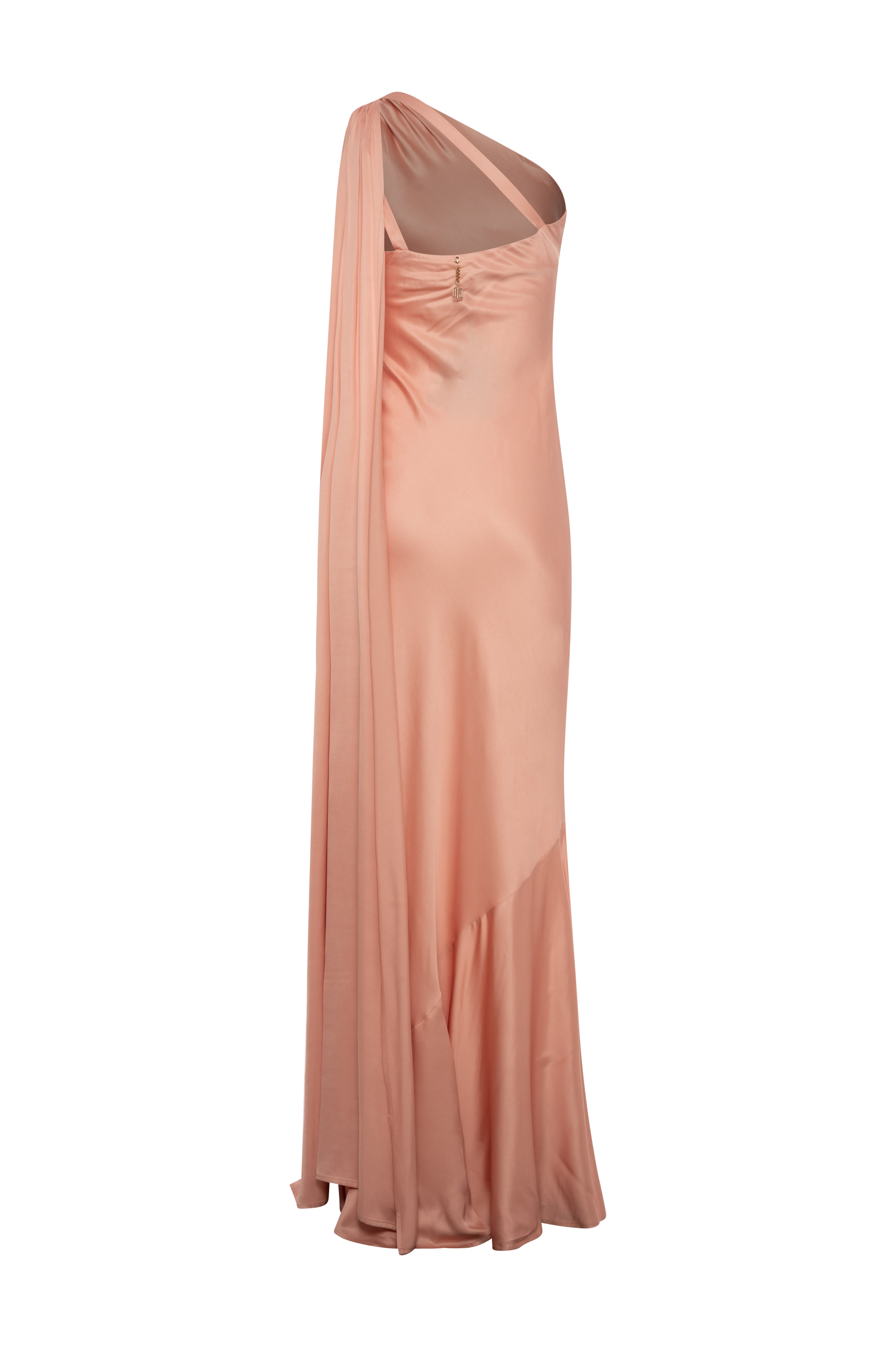 Long sleeveless dress made in satin Fracomina FQ26WD3008W73901-K29-2