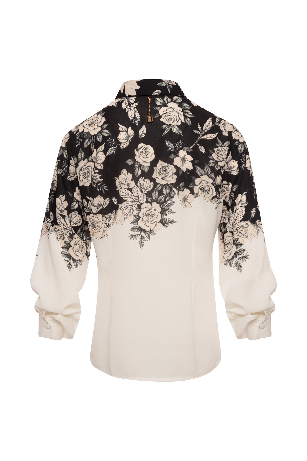 Shirt regular fit with flowery pattern Fracomina FQ26WT6007W412K2-KE1-2