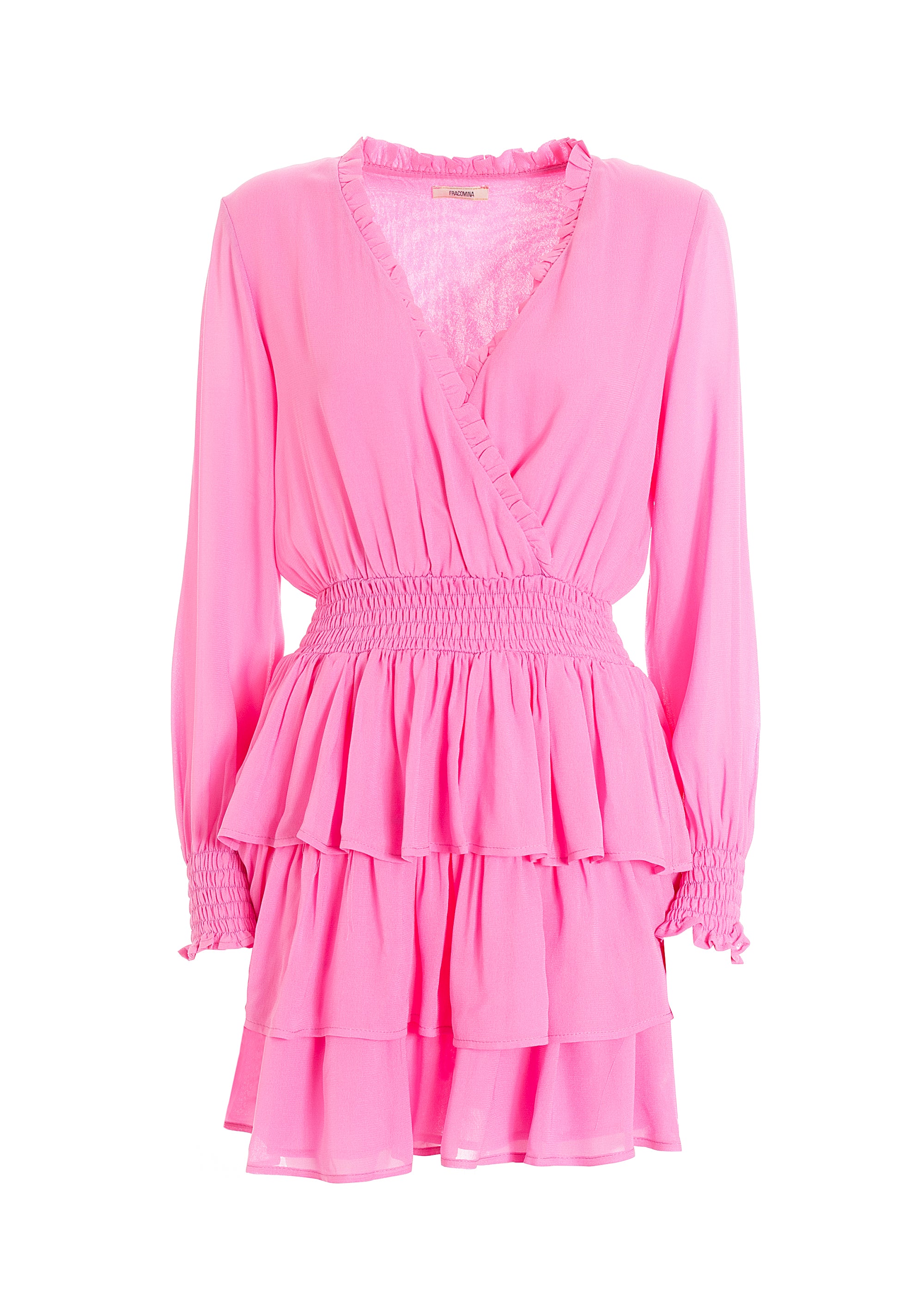 Mini dress regular fit made in soft viscose Fracomina FR22WD1010W42801-226_1