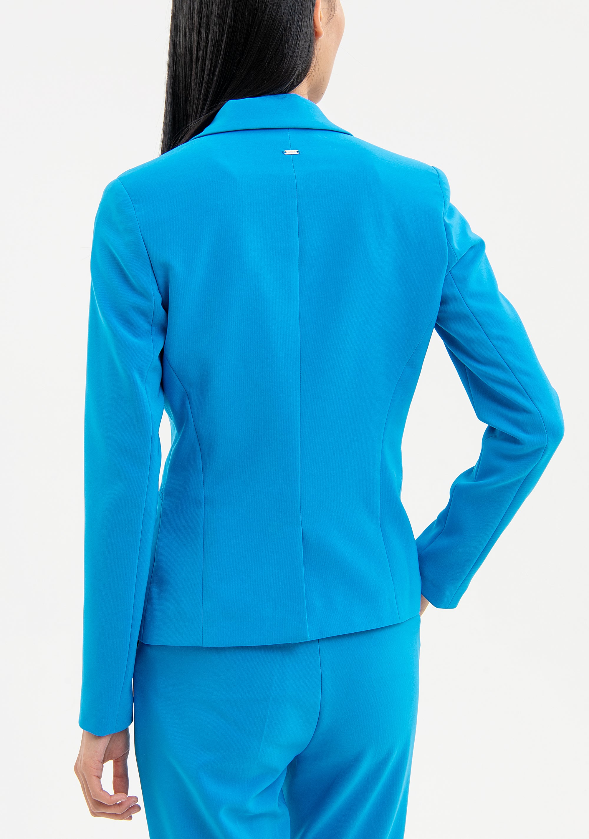 Blazer slim fit single breasted made in technical fabric Fracomina FR23WJ2001W42901-268-3