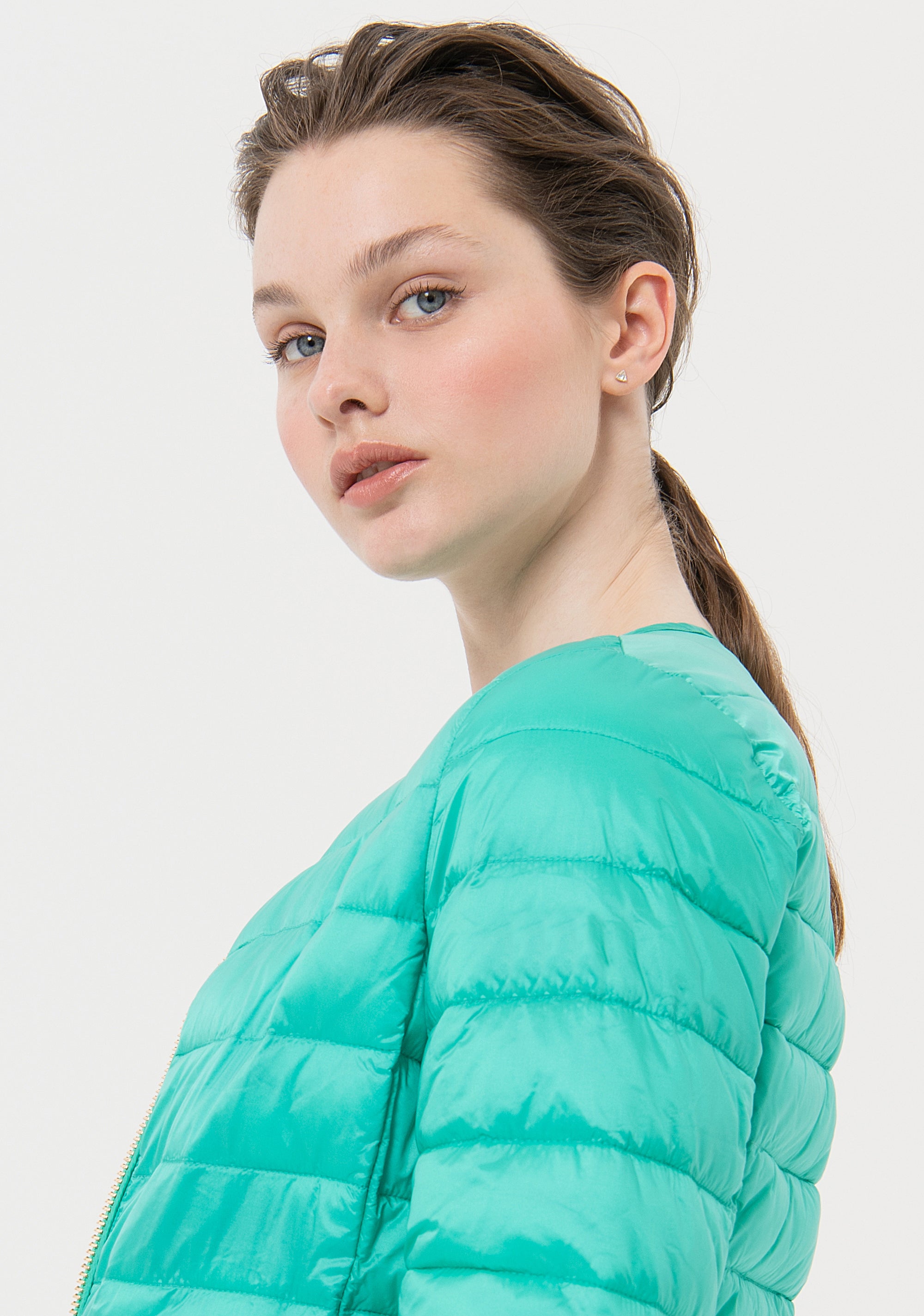 Light padded jacket regular fit Fracomina FR24SC3001O42301-S03-2_d99423b8-5fd0-43d6-8b48-06ca2171db56