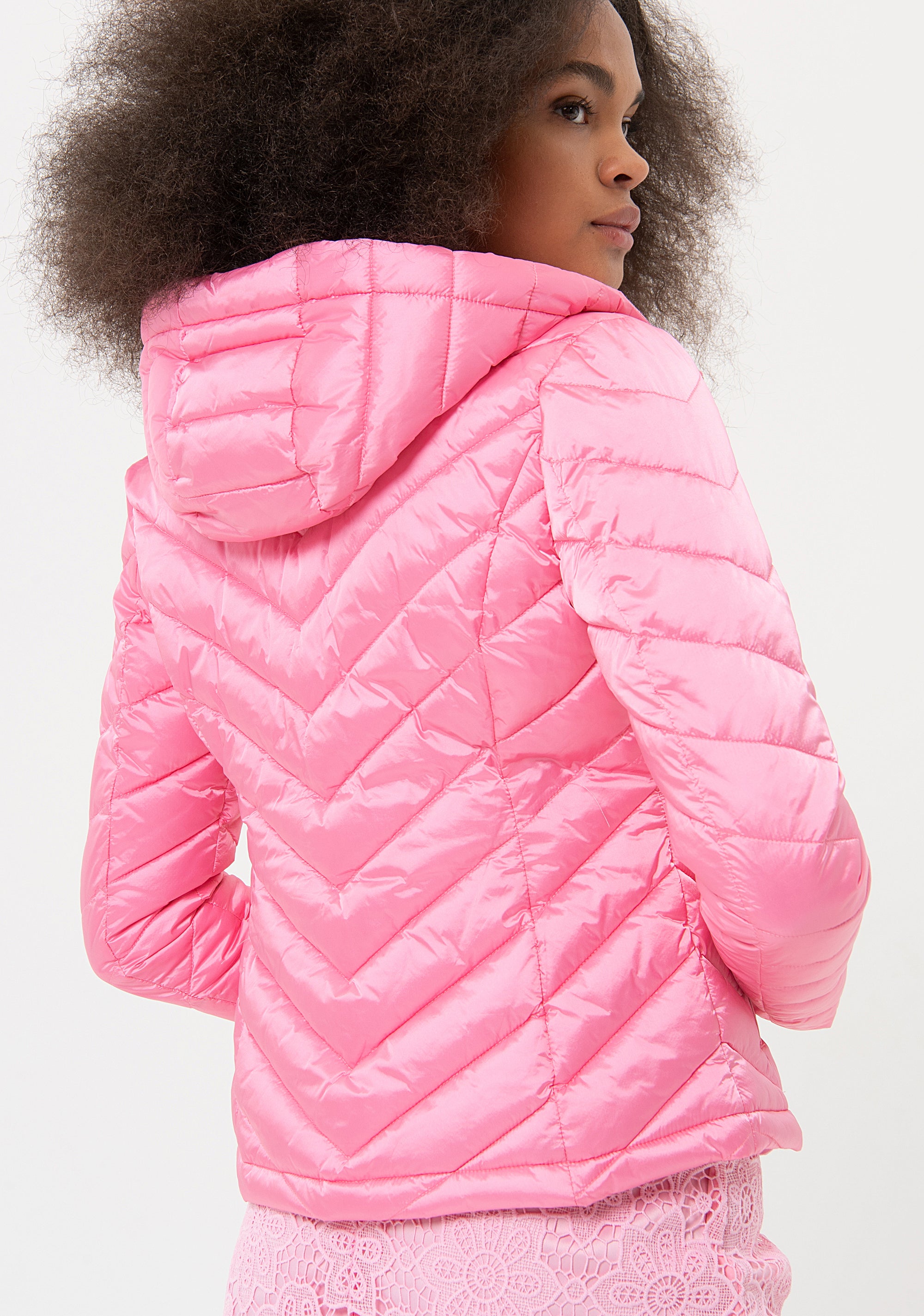 Light padded jacket regular fit Fracomina FR24SC3002O430T4-183-3_fcda4bdf-de37-4946-90ef-0d1c381e3f16