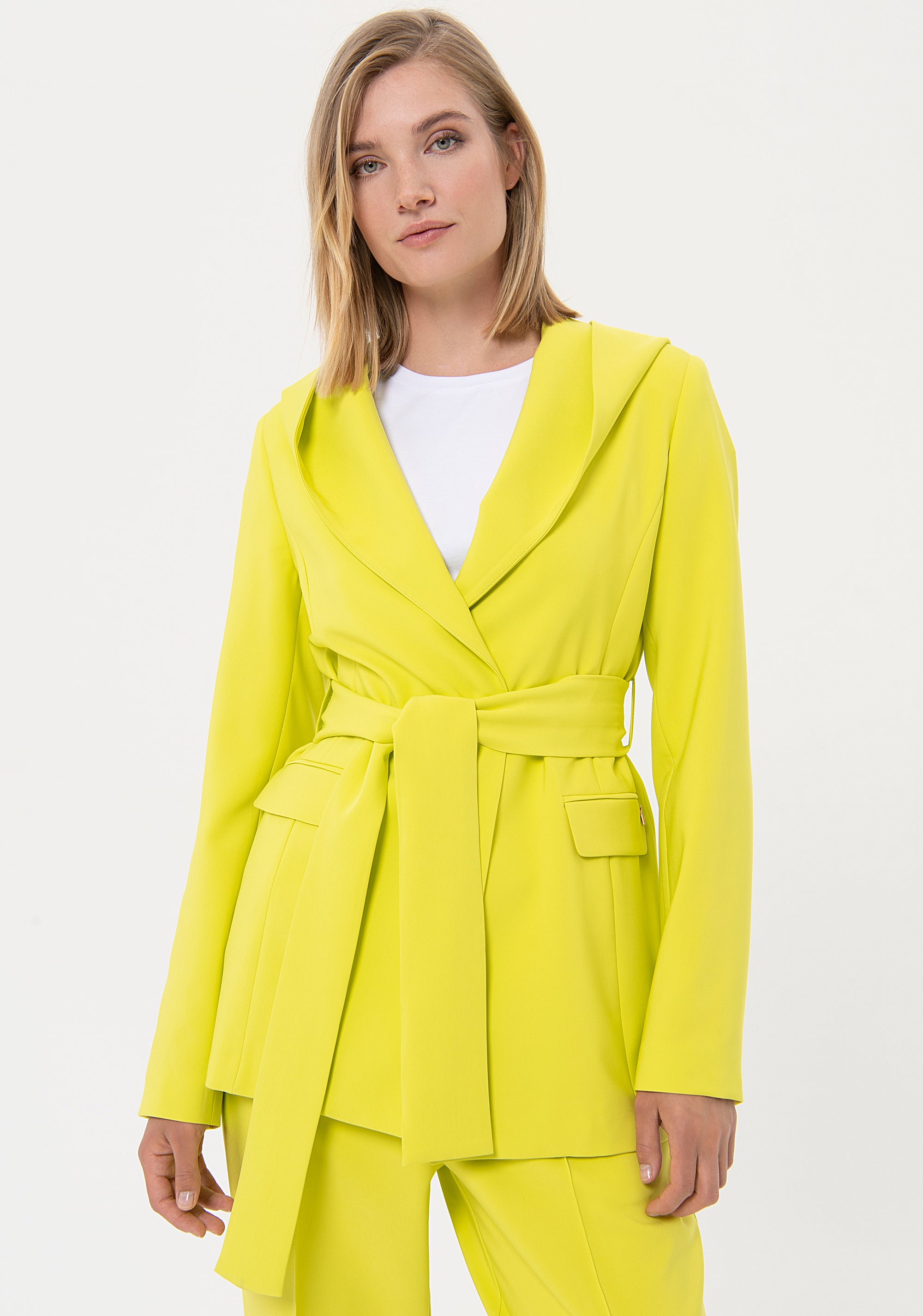 Long blazer regu Fracomina FR24SJ3002W42901-G48-1
