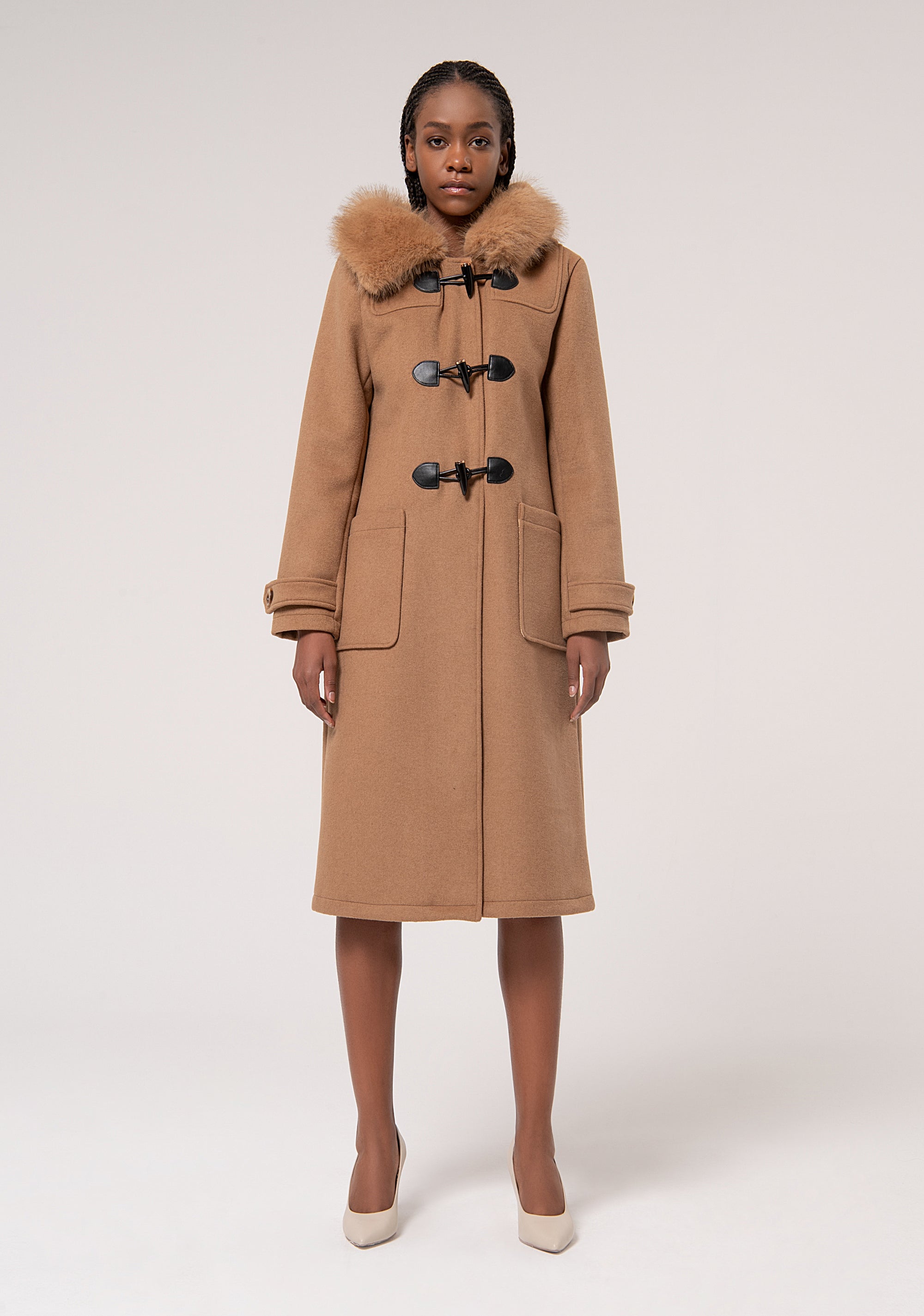 Montgomery Dufflecoat 100 Wolle Montgomery Jacket Regular Fit Made