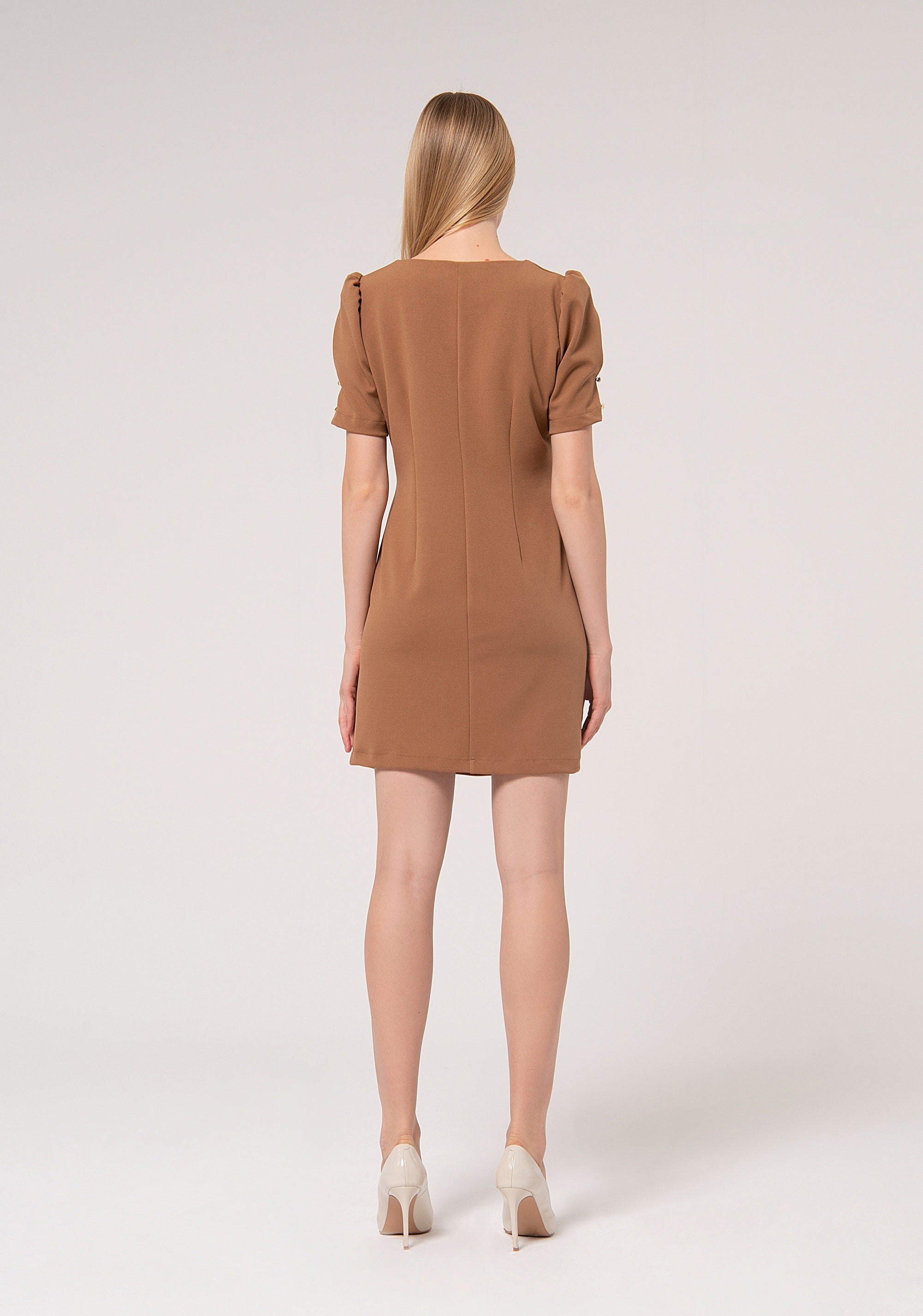 Mini dress regular fit Fracomina FR24WD1017J47501-093-4_3f7b15a1-7096-44a9-9027-ae0588571d59