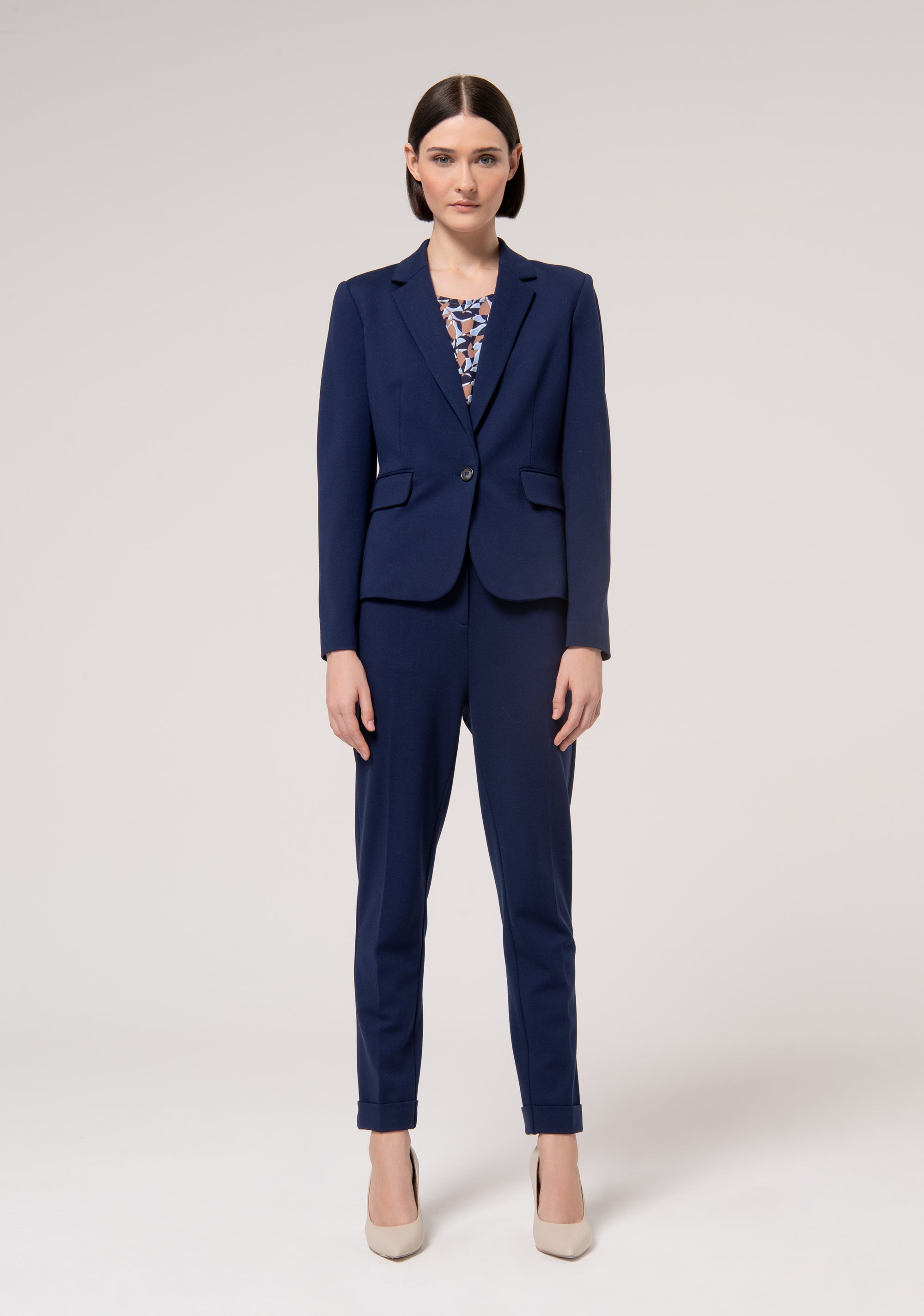 Blazer jacket regular fit single breasted Fracomina FR24WJ2002W71601-117-5