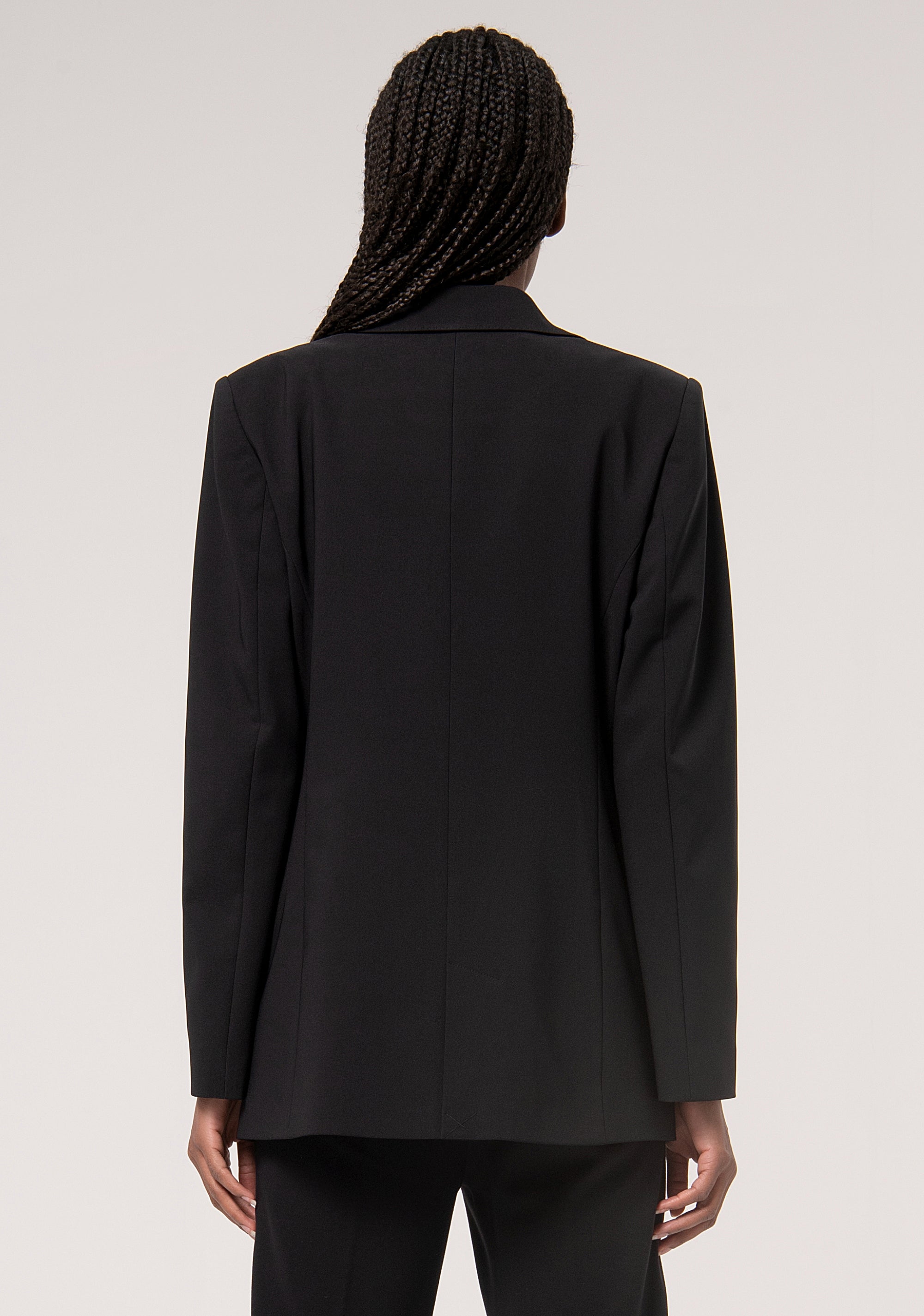 Long blazer jacket regular fit single breasted Fracomina FR24WJ3001W42901-053-4