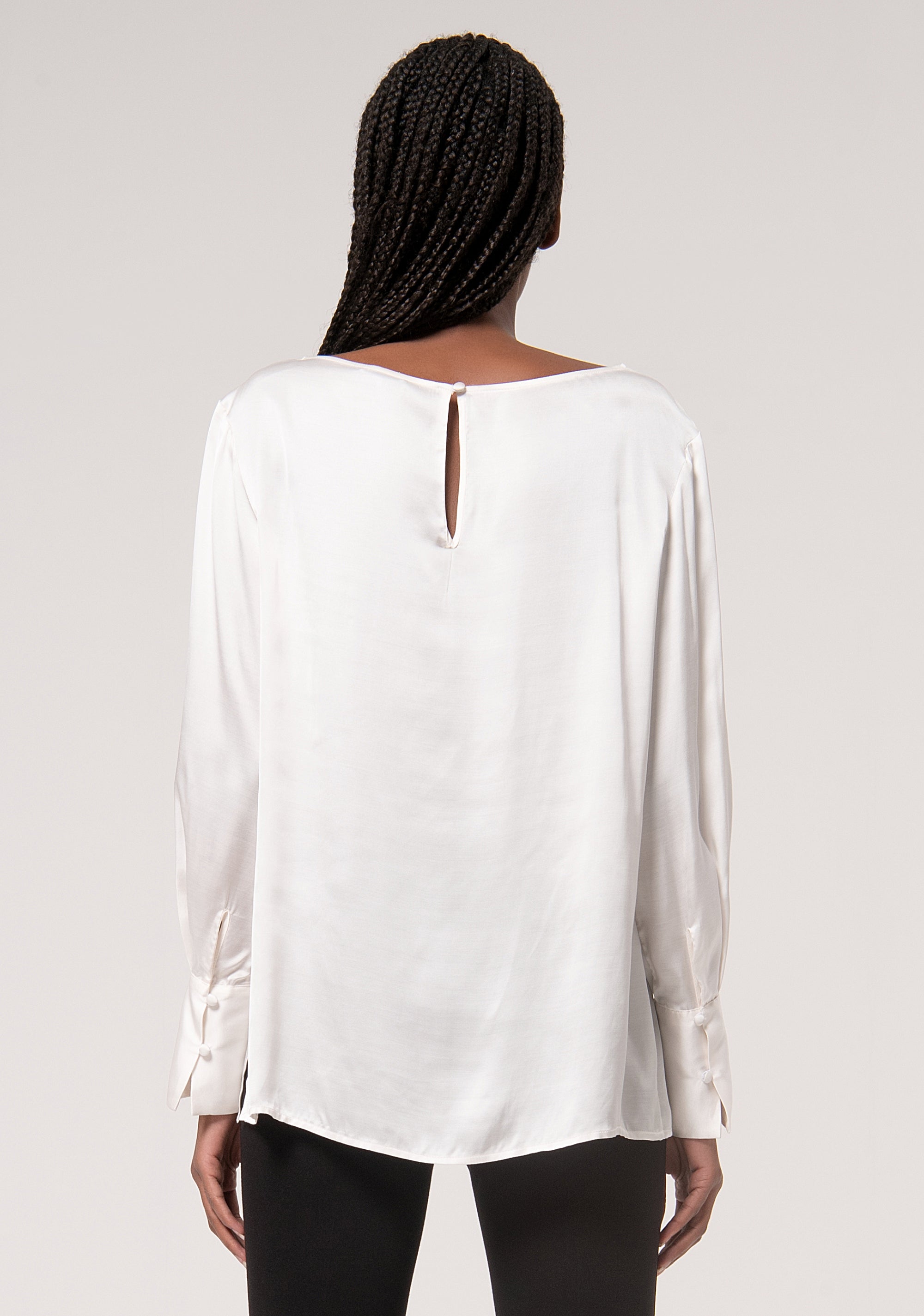 Blouse wide fit made in viscose Fracomina FR24WT1004W73201-108-4