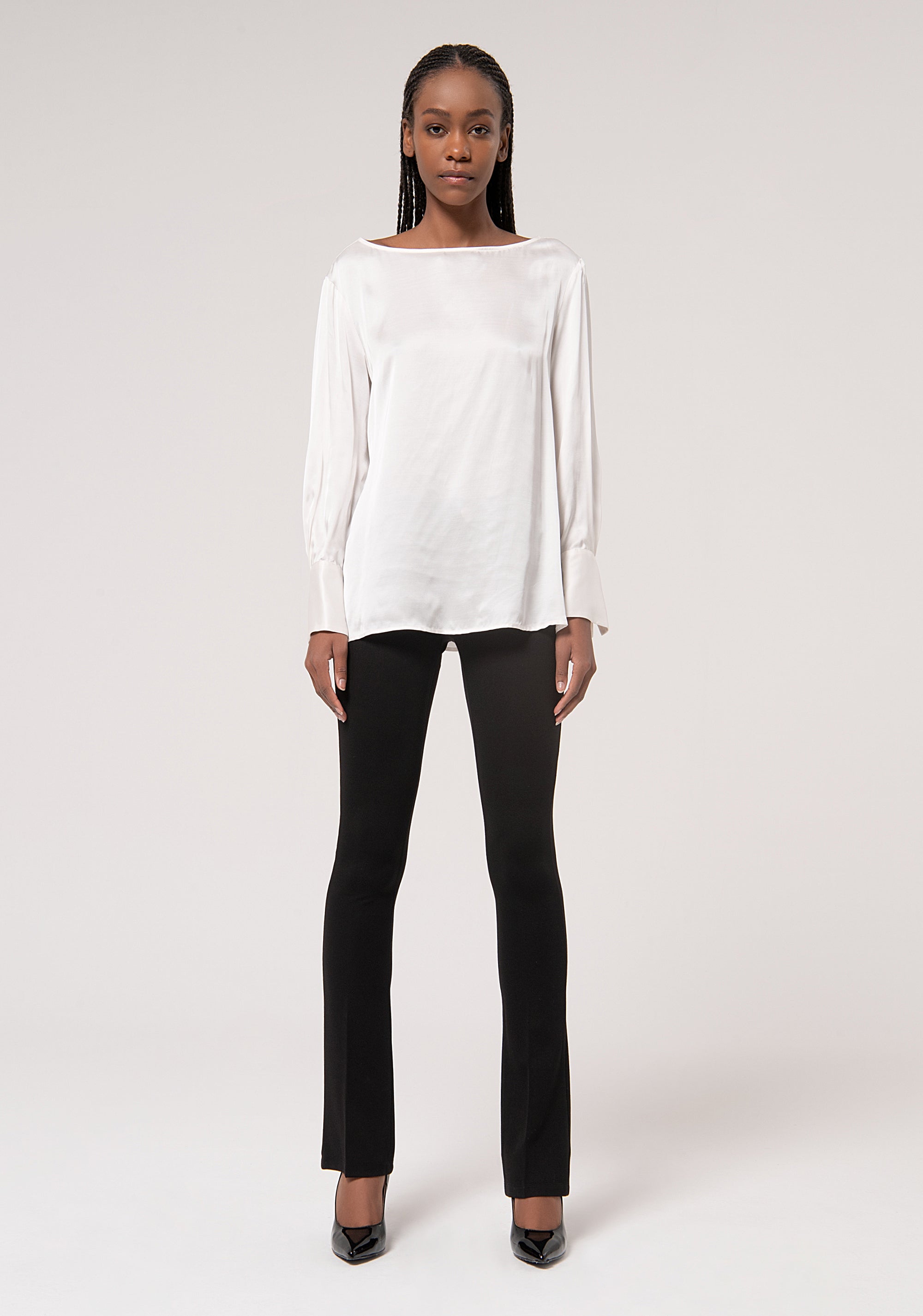 Blouse wide fit made in viscose Fracomina FR24WT1004W73201-108-5
