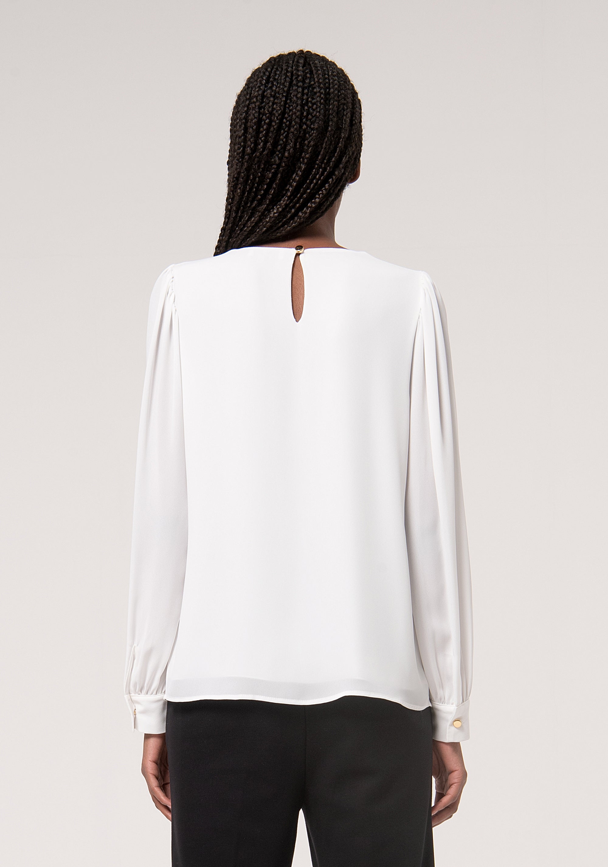 Blouse A-shape with necklace Fracomina FR24WT1036W71001-278-4