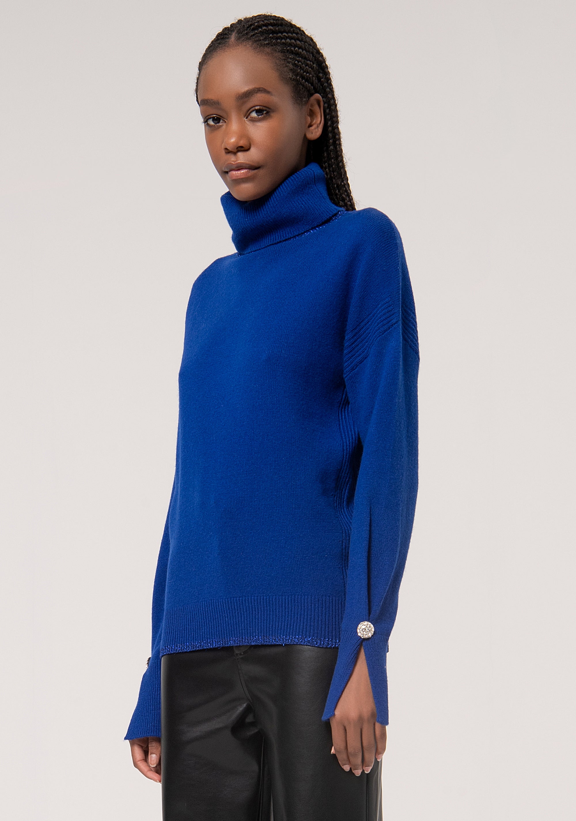 Knitwear wide fit in wool Fracomina FR24WT7026K53101-078-3