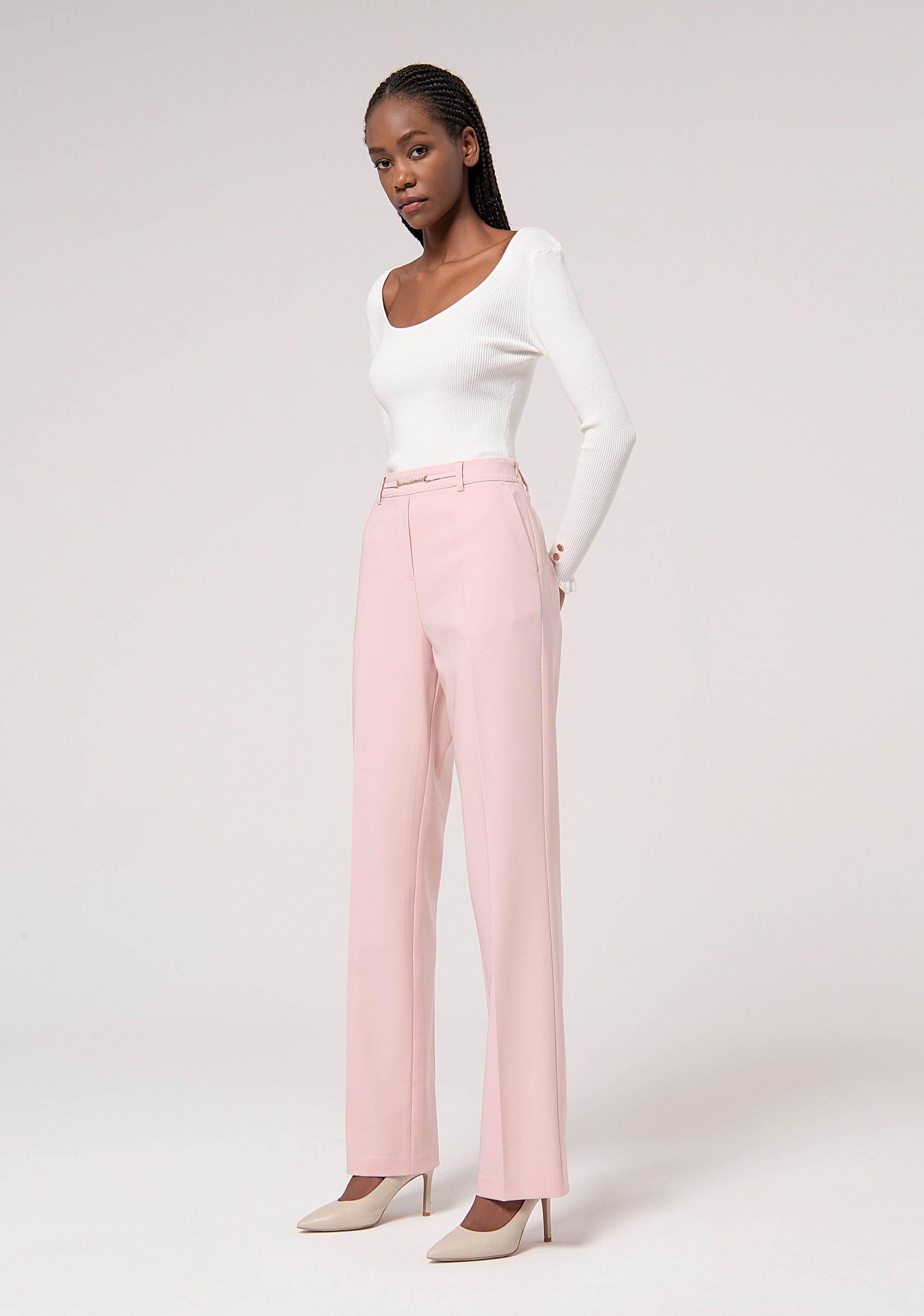 Pant regular fit made in stretch fabric Fracomina FR24WV2005W42901-238-3_66502667-44bd-40eb-8856-b41c4e6fefc8