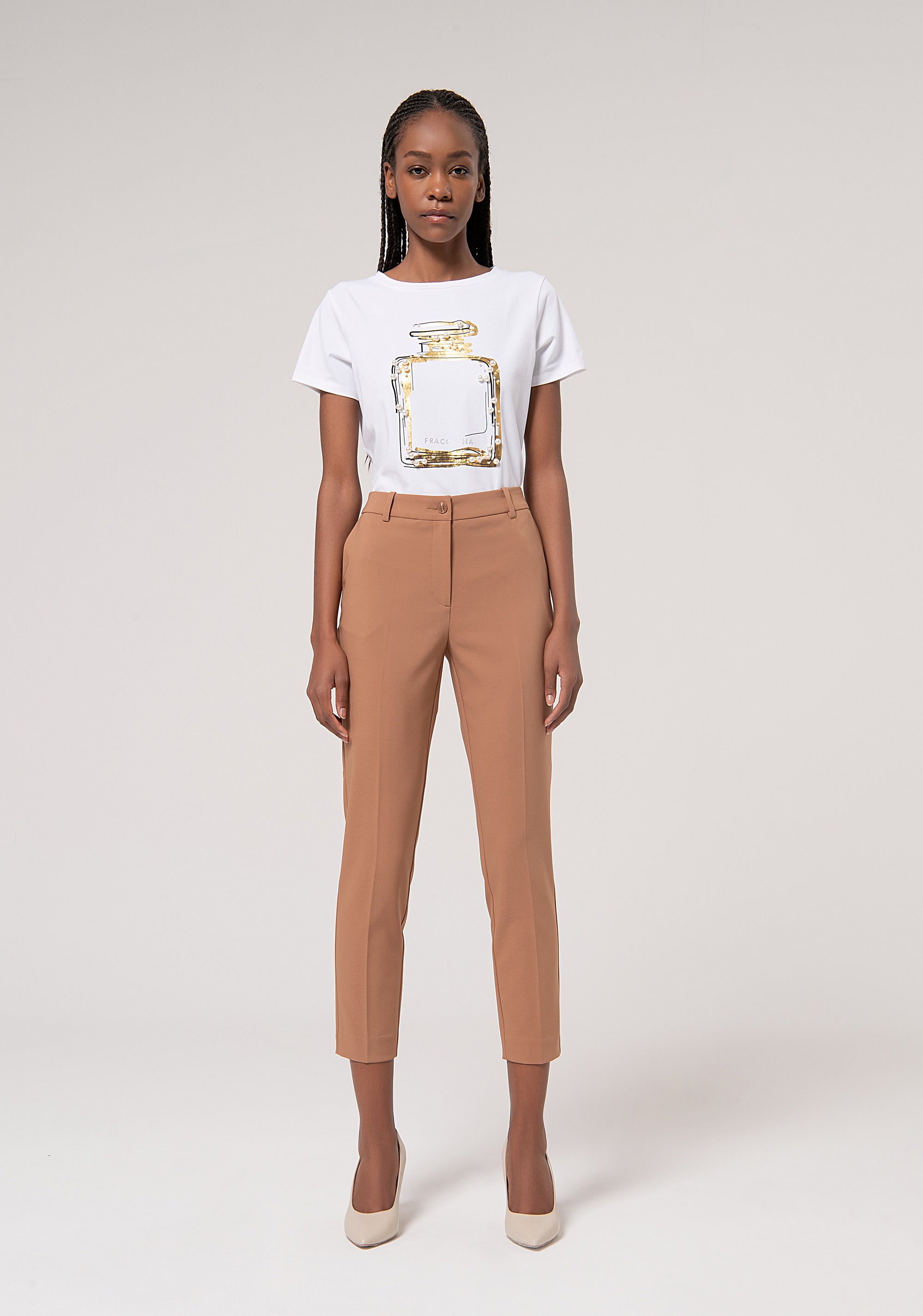 Chino pant regular fit made in stretch fabric FR24WV4002W42901