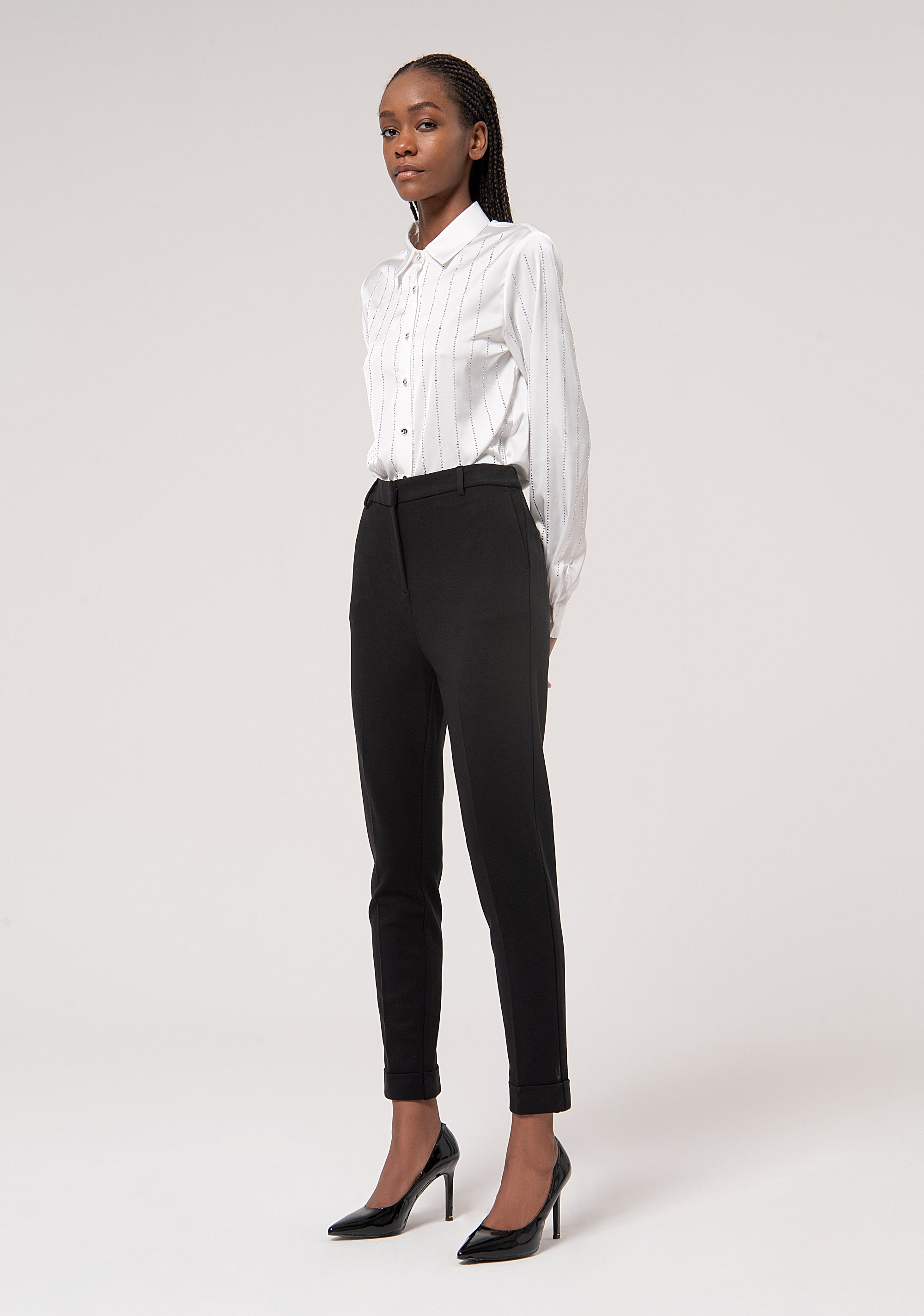 Chino pant slim fit made in stretch fabric Fracomina FR24WV4004W71601-053-3_6973cb5c-818b-49d6-b03f-ea6e977994d3