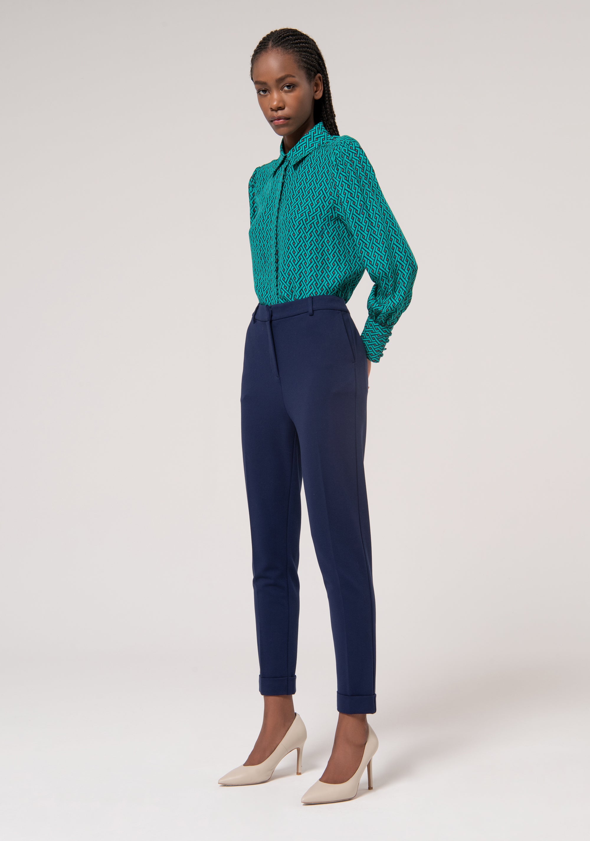 Chino pant slim fit made in stretch fabric Fracomina FR24WV4004W71601-117-3_9801642a-11a8-40f4-99b3-de16565ee6ce