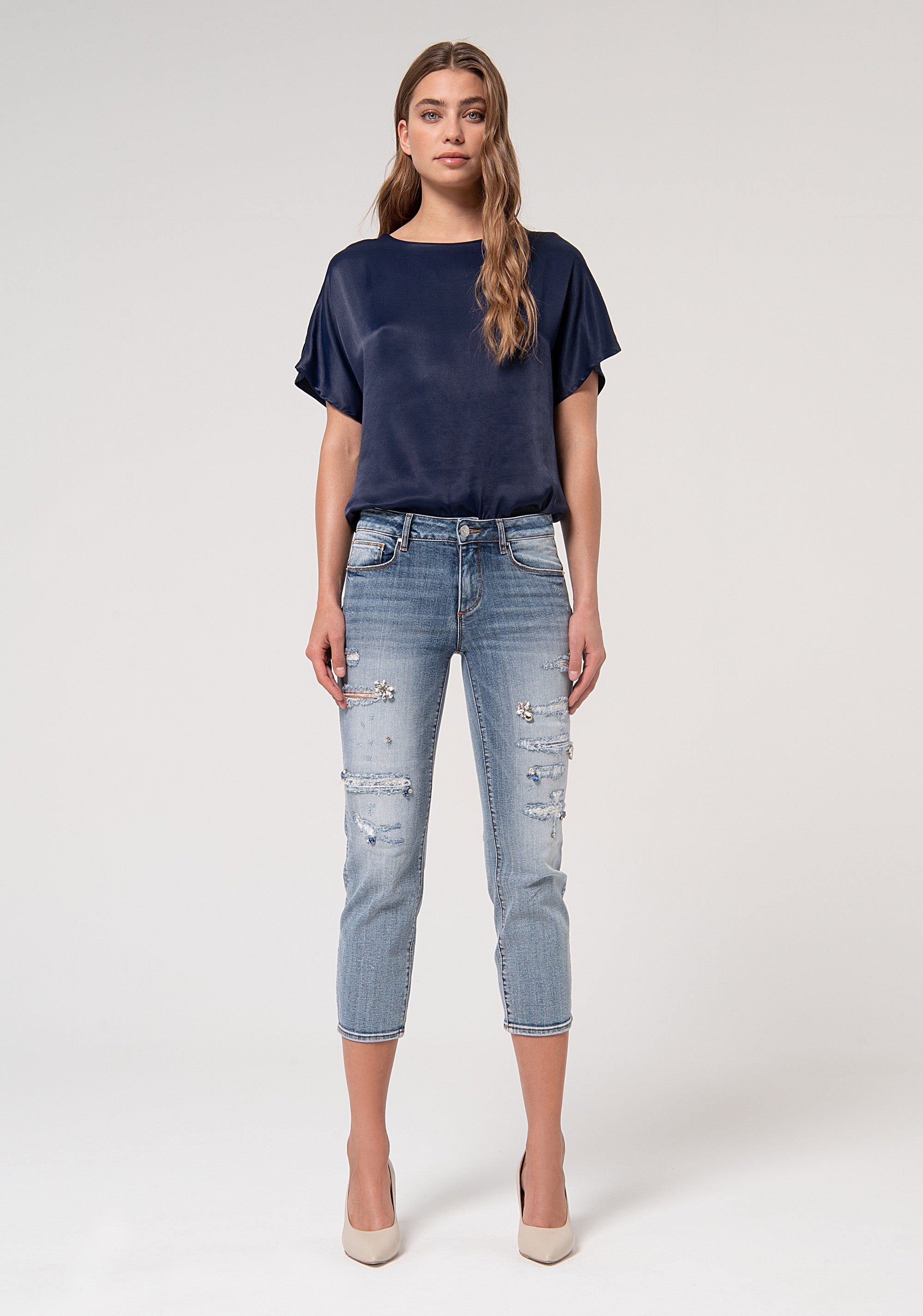 Slim Jeans Fracomina Jeans Online Slim Fit Abito Jeans Fracomina