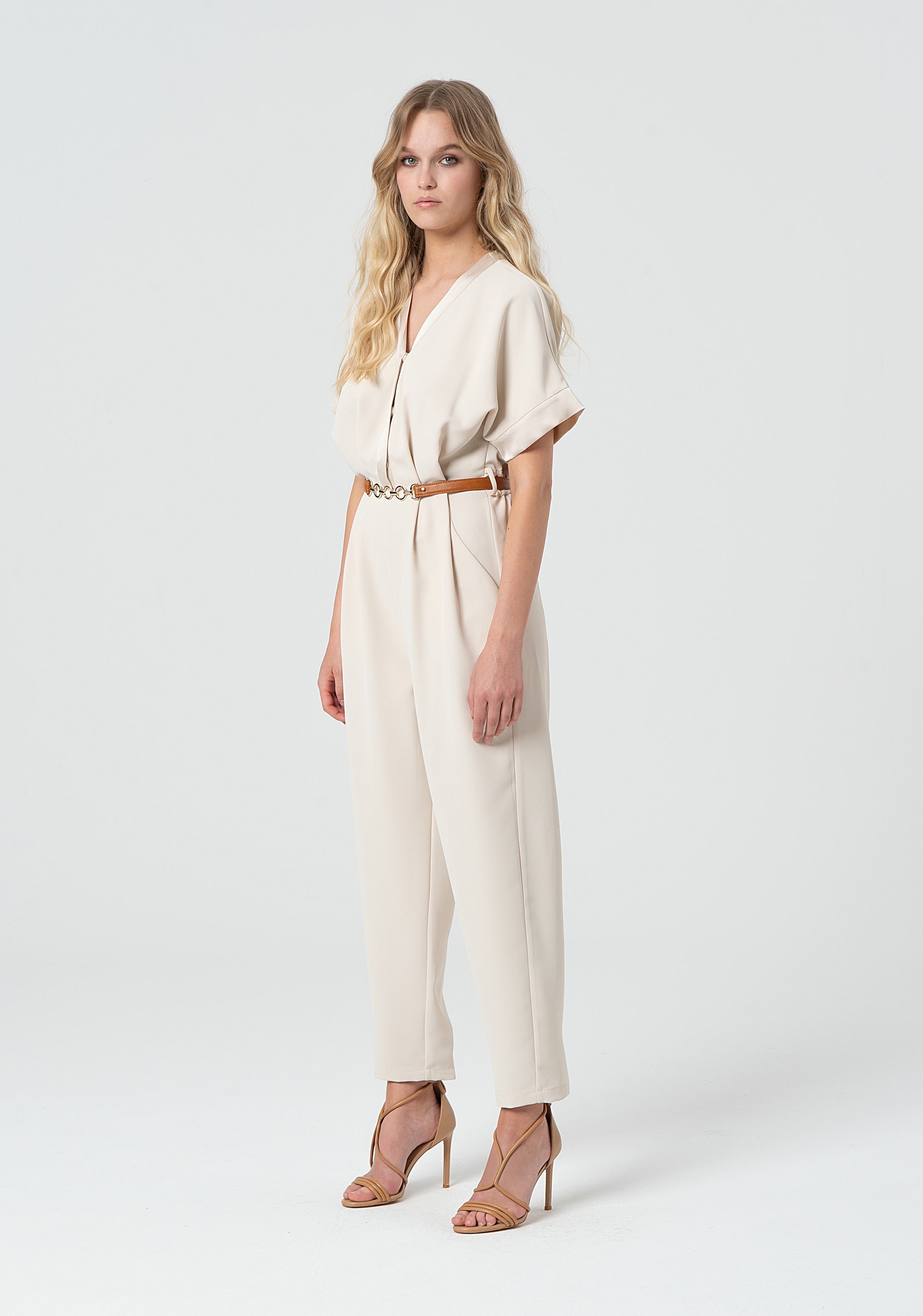 Overall regular fit with paired belt Fracomina FR25SO2004W47601-108-3