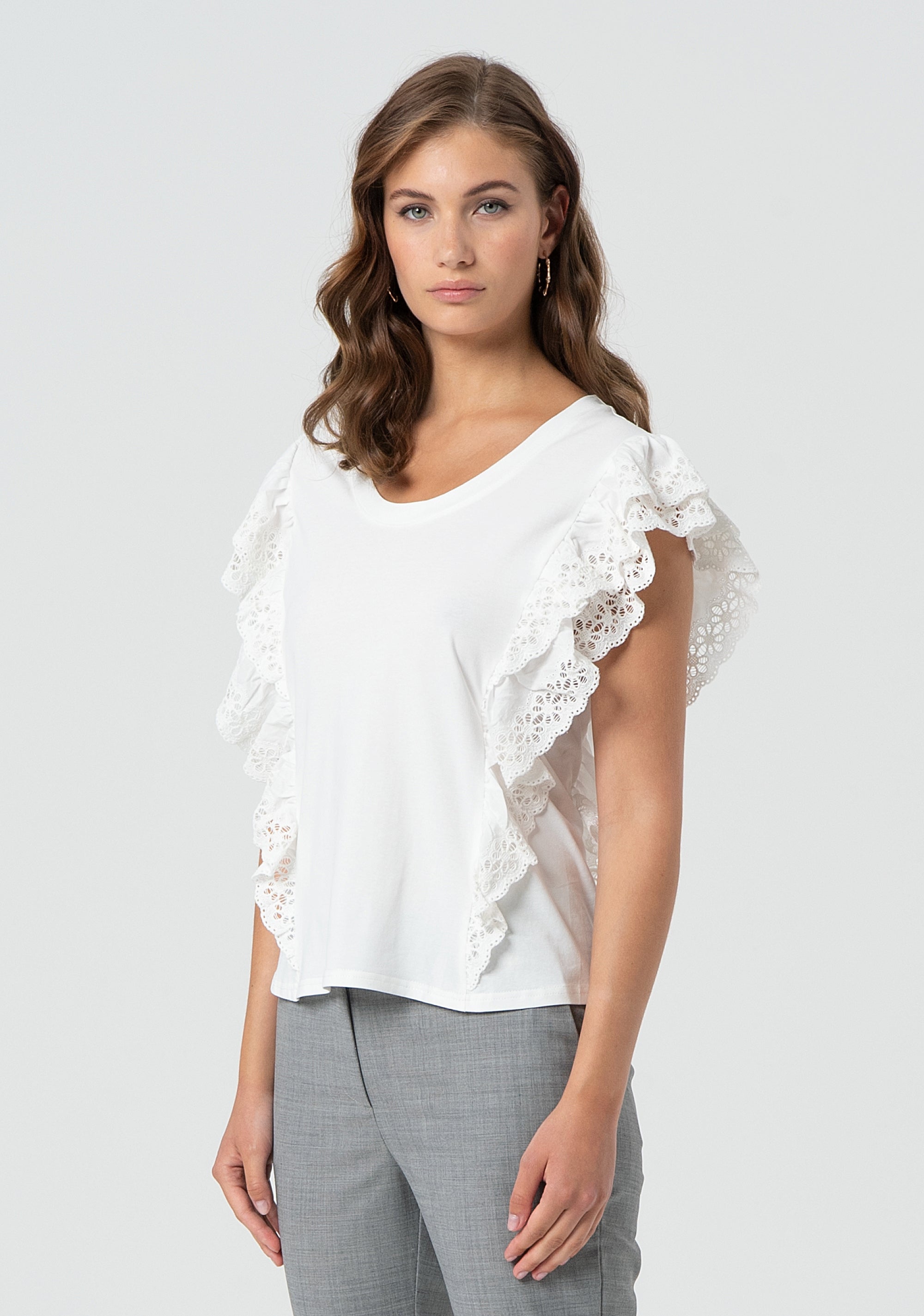 Top regular fit made in jersey Fracomina FR25ST2016J401R1-108-3