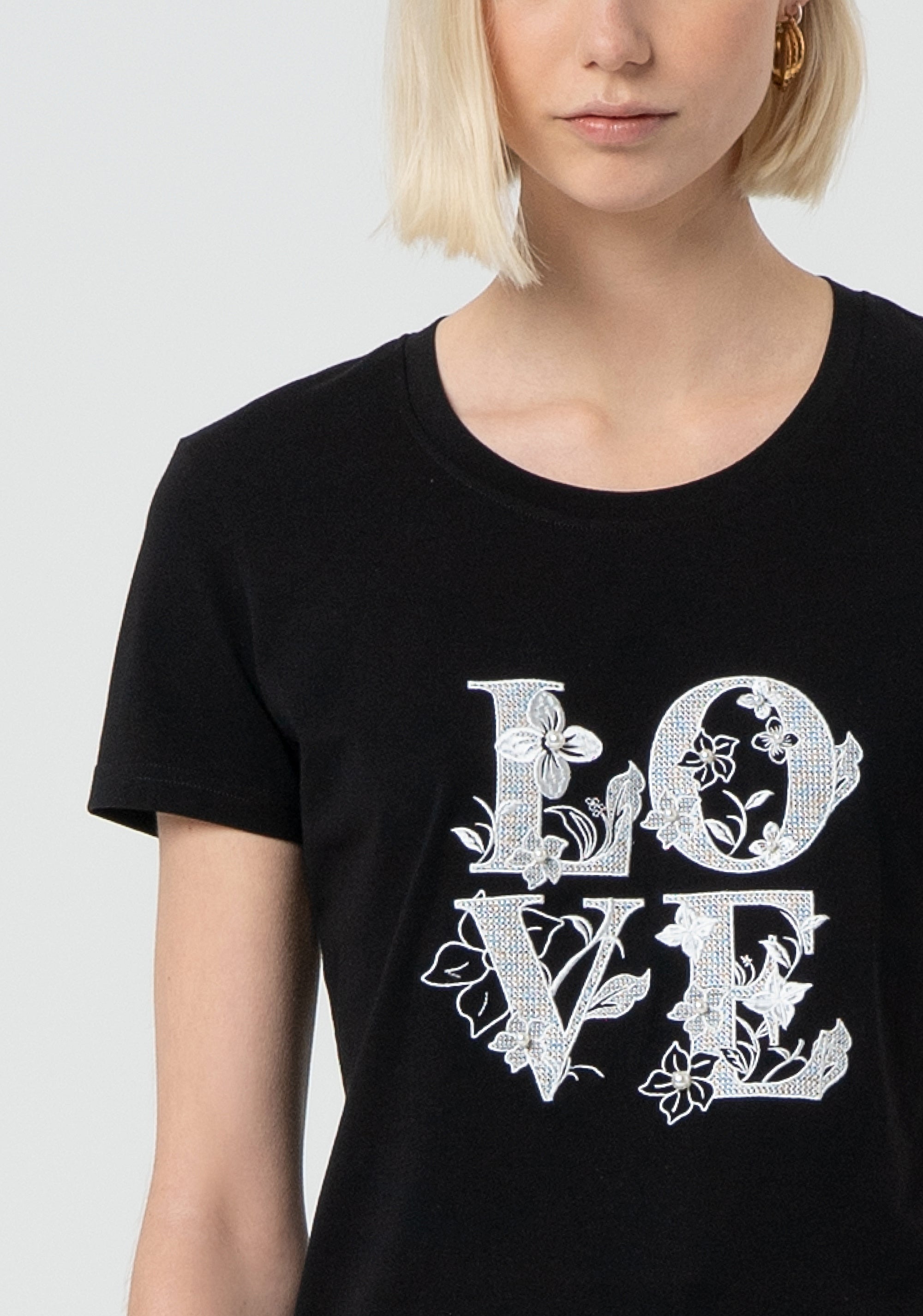T-shirt regular fit made in cotton jersey Fracomina FR25ST3004J401N5-053-2