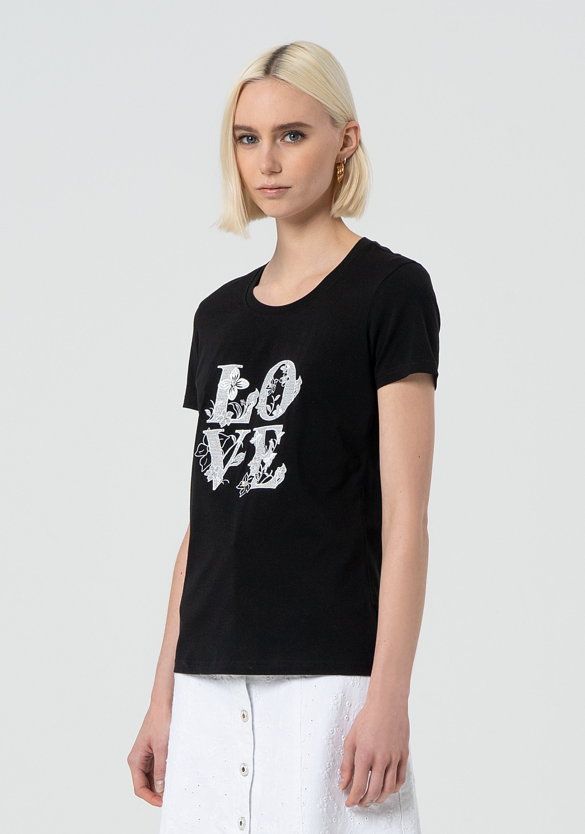 T-shirt regular fit made in cotton jersey Fracomina FR25ST3004J401N5-053-3