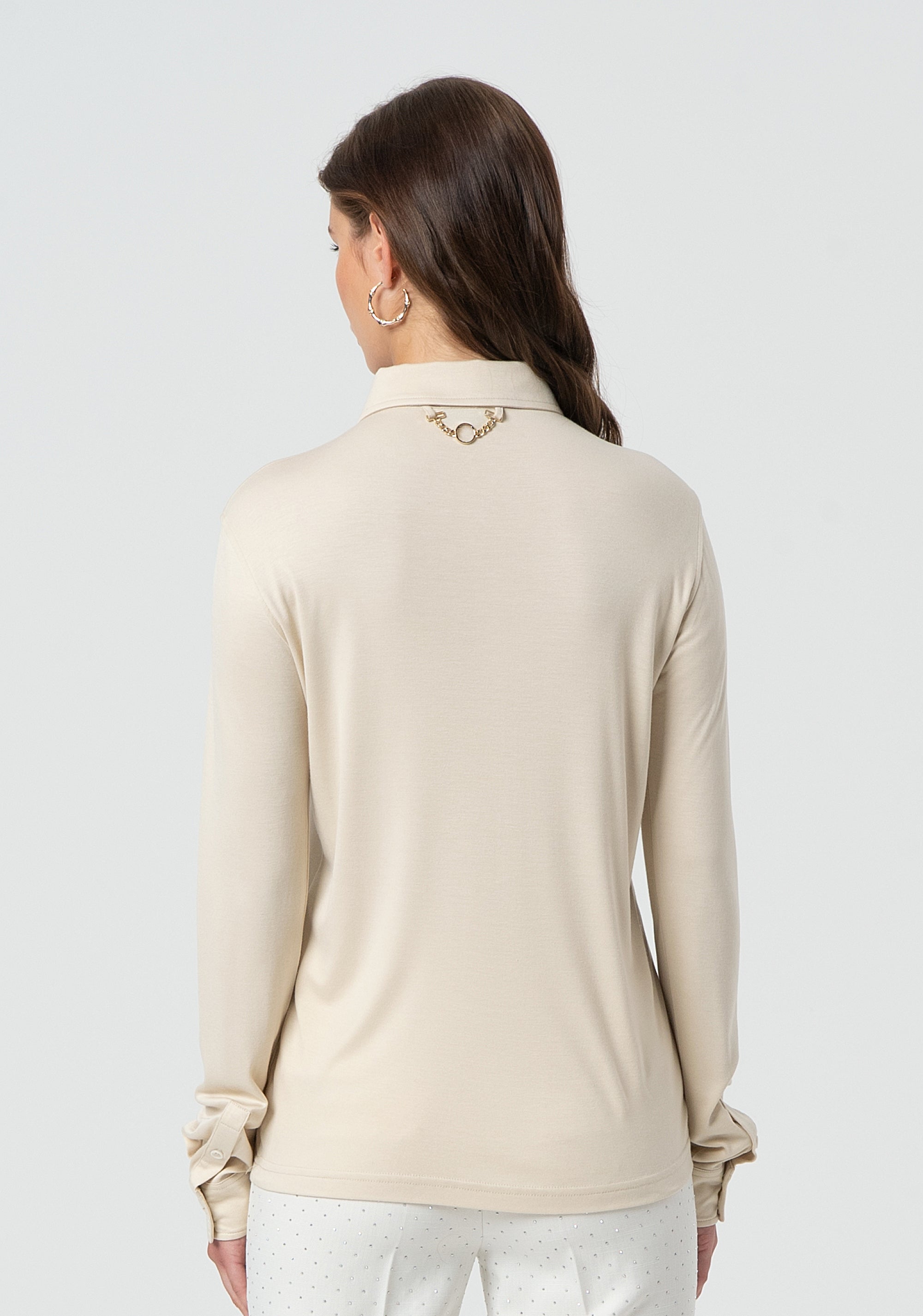 Polo regular fit made in jersey with silk Fracomina FR25ST3017J47801-108-4