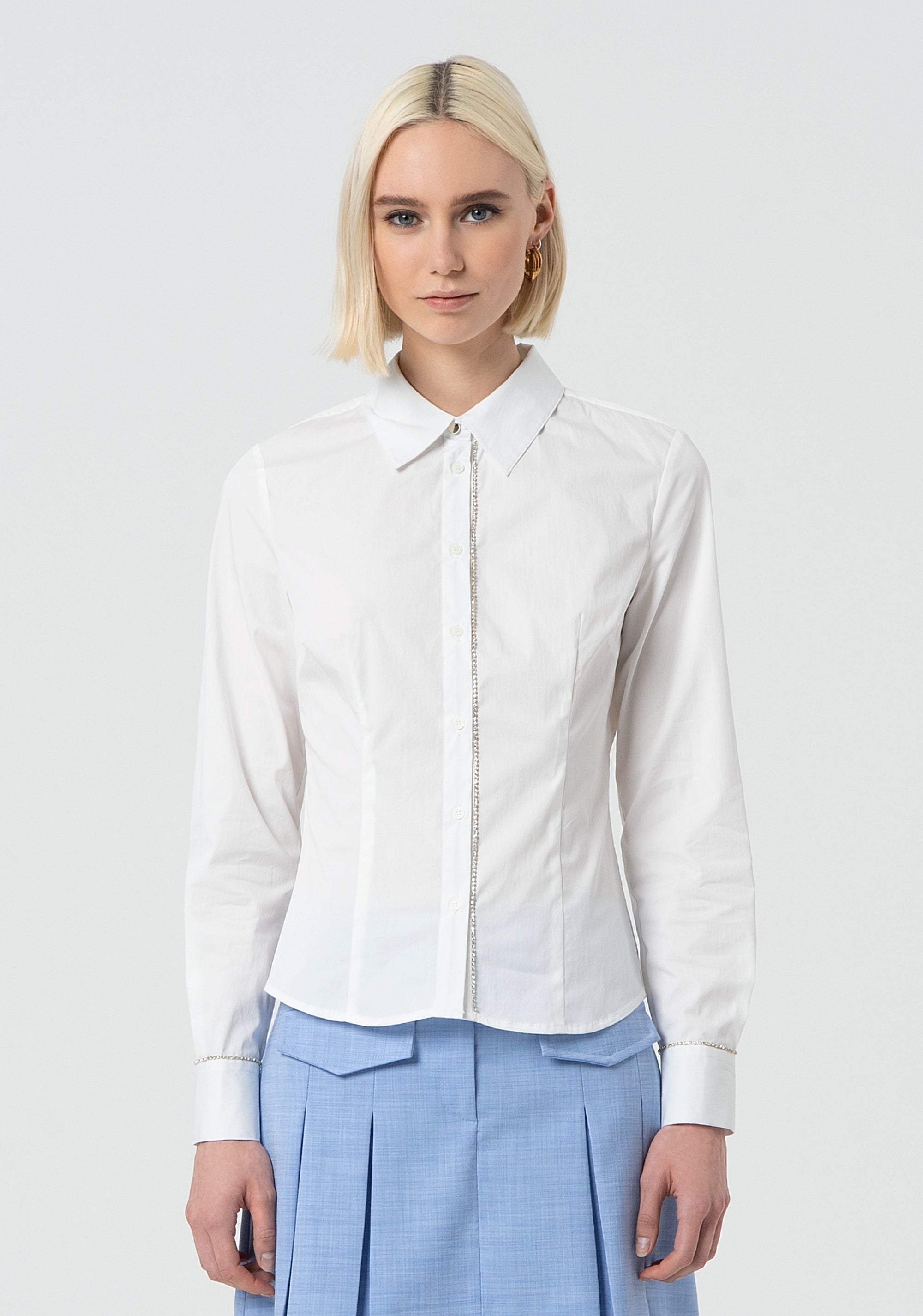 Shirt regular fit made in popeline Fracomina FR25ST6001W52001-278-1