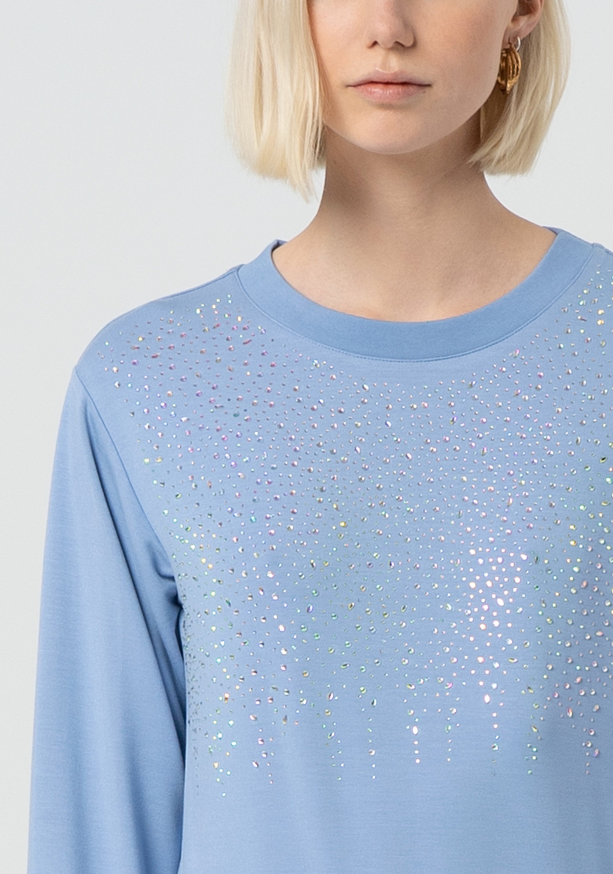 Sweater regular fit with round neck Fracomina FR25ST9005F450R9-252-2