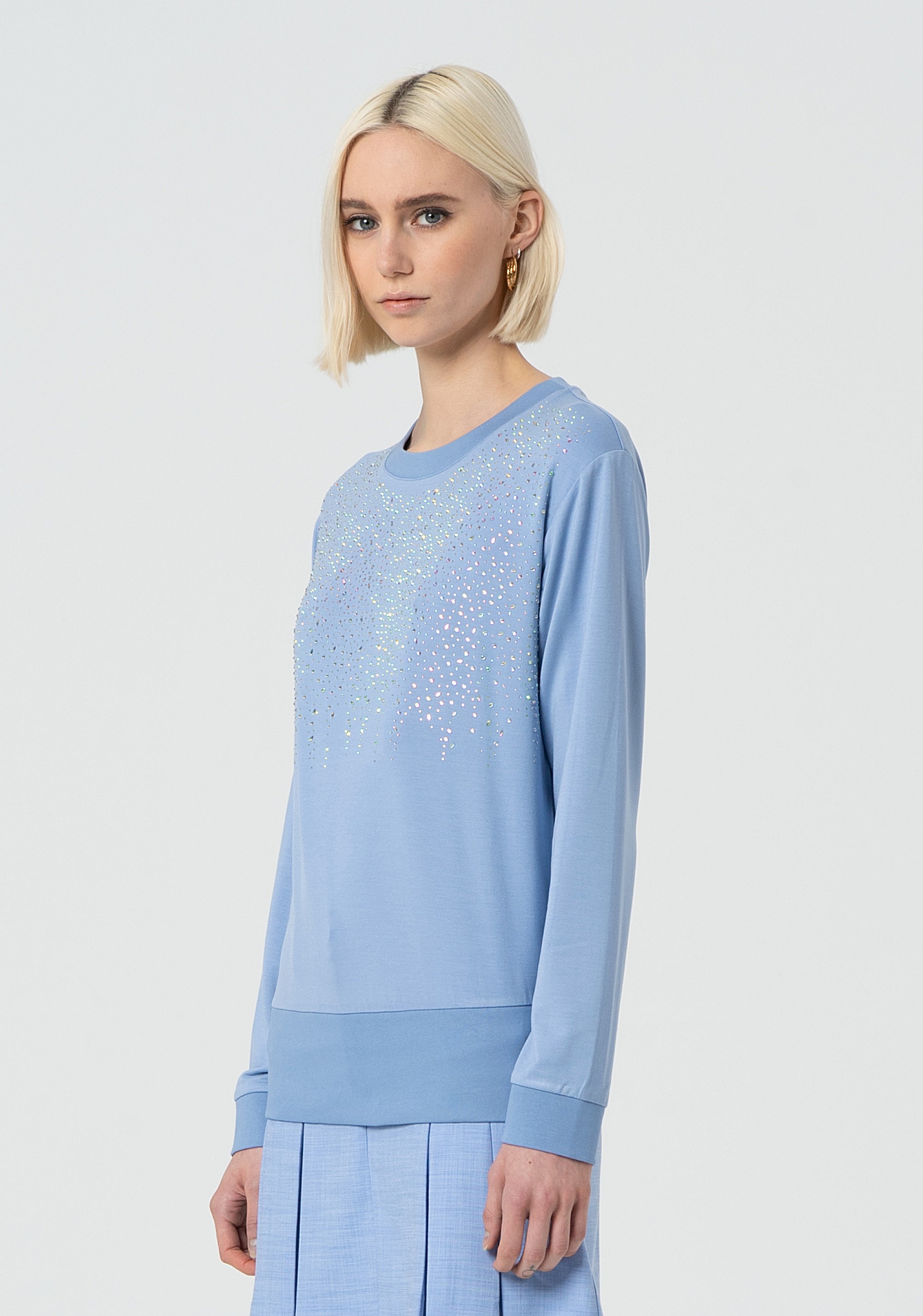 Sweater regular fit with round neck Fracomina FR25ST9005F450R9-252-3