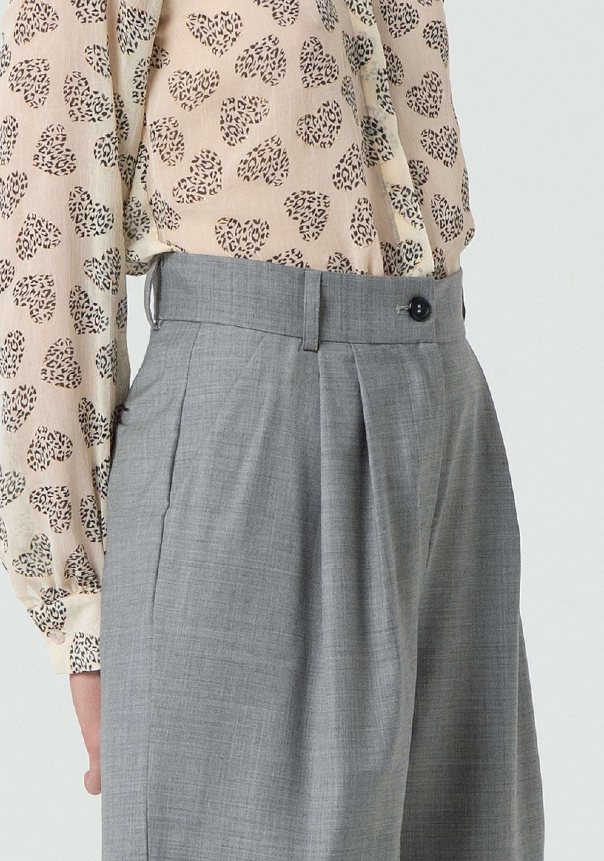 Palazzo pant made in cool wool Fracomina FR25SV3023W75901-T04-2