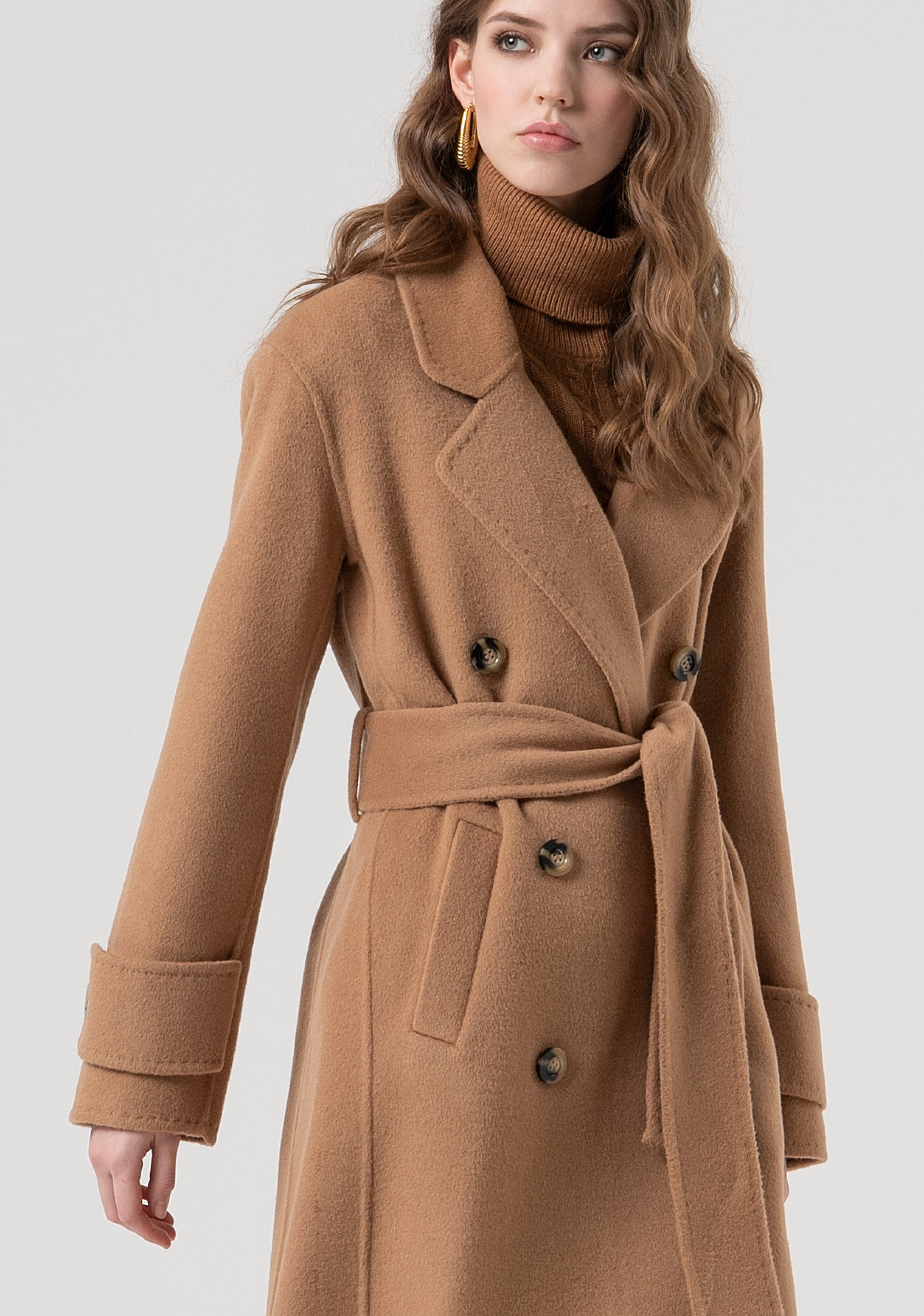 Coat regular fit with wool Fracomina FR25WC1001W80201-093-2