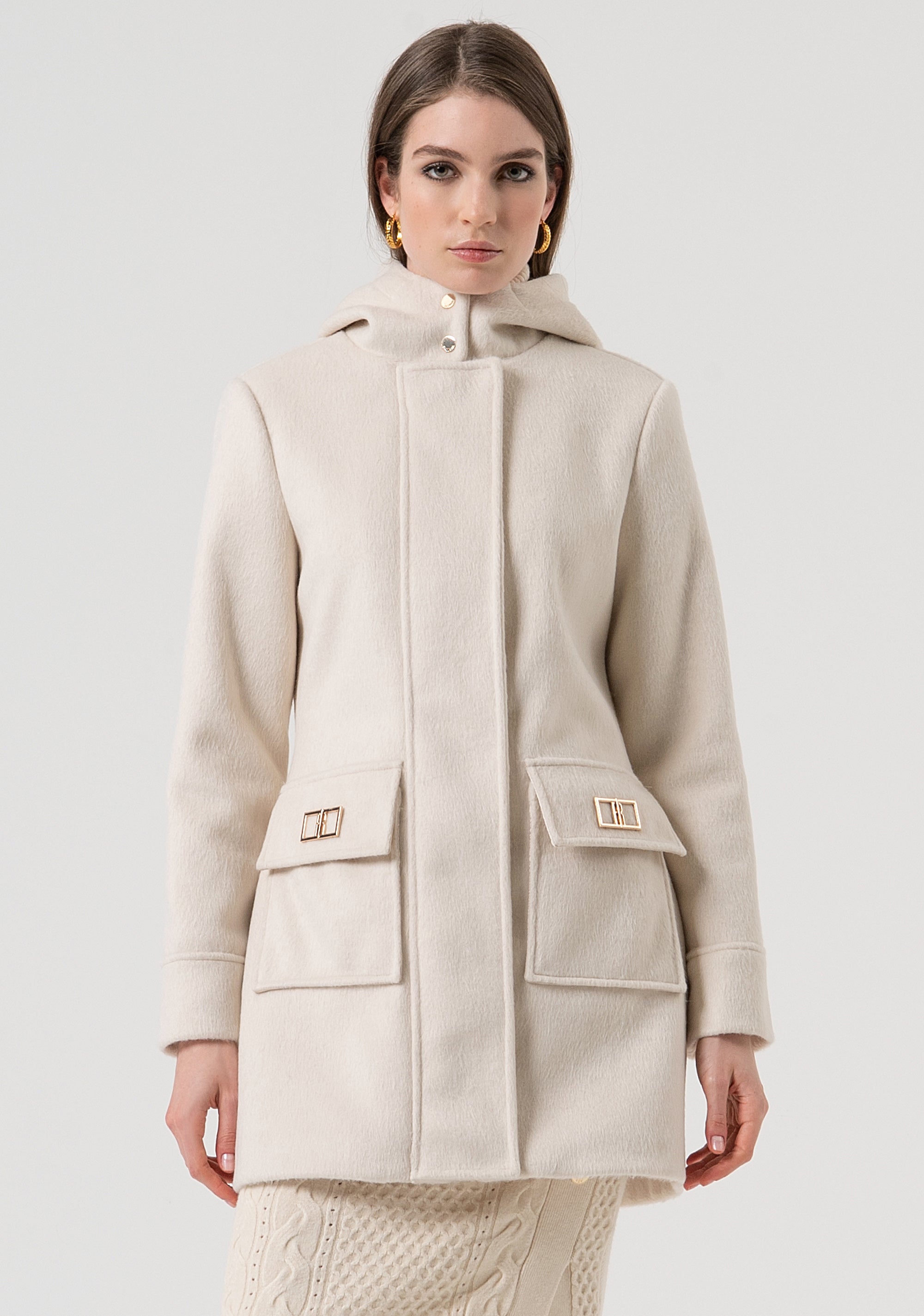 Montgomery regular fit with wool Fracomina FR25WC1007W57901-508-1