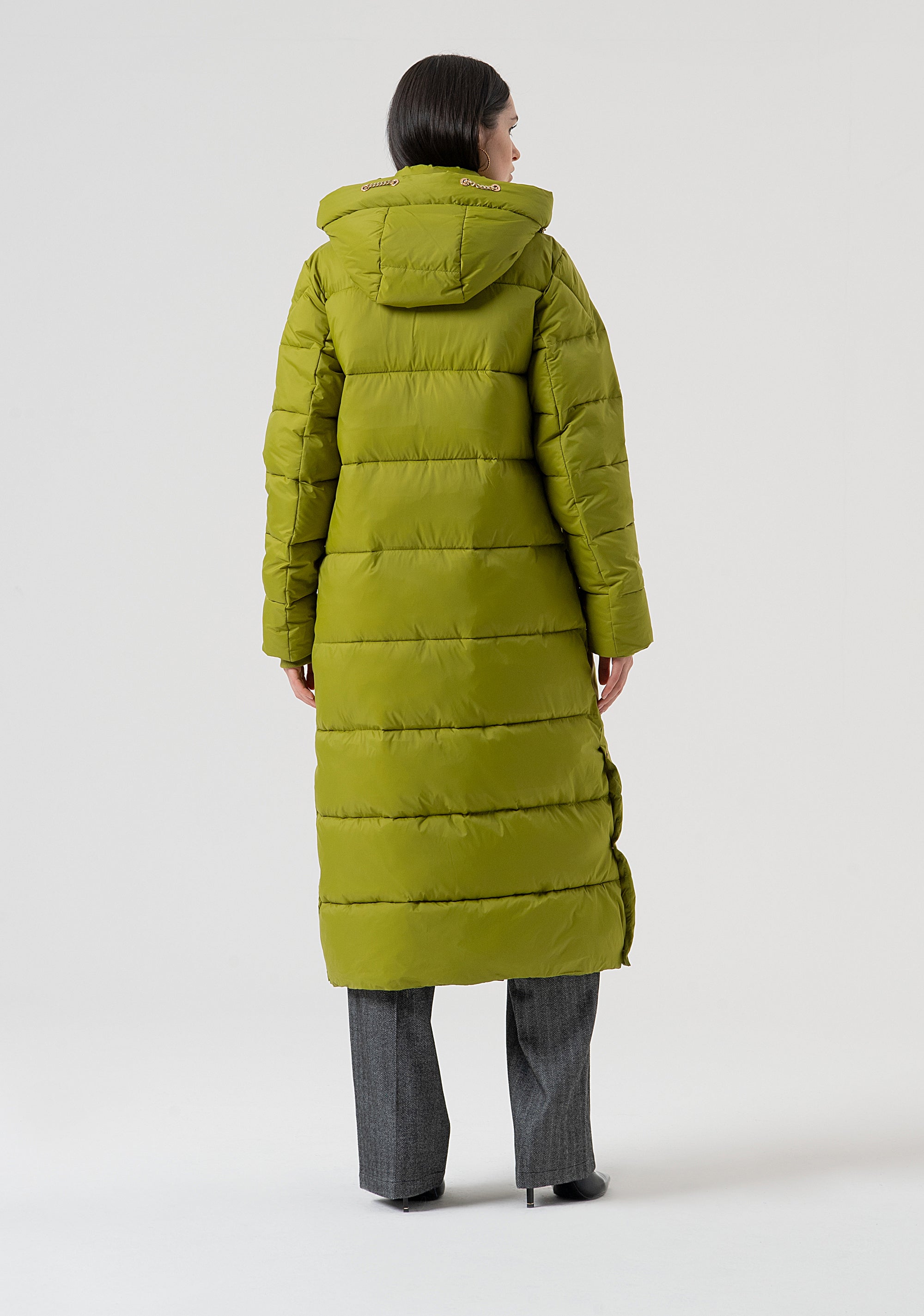 Long padded jacket regular fit Fracomina FR25WC3001O42301-813-4