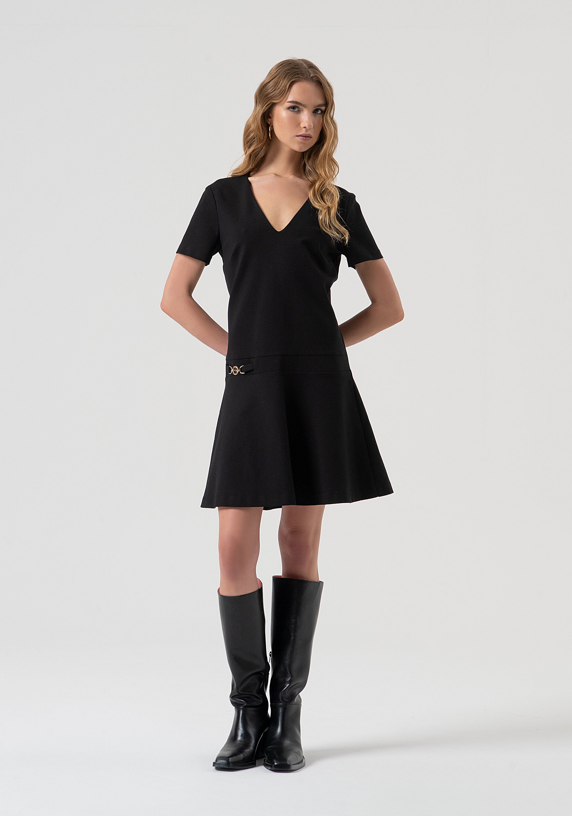 Mini dress slim fit Fracomina FR25WD1002W72701-053-1