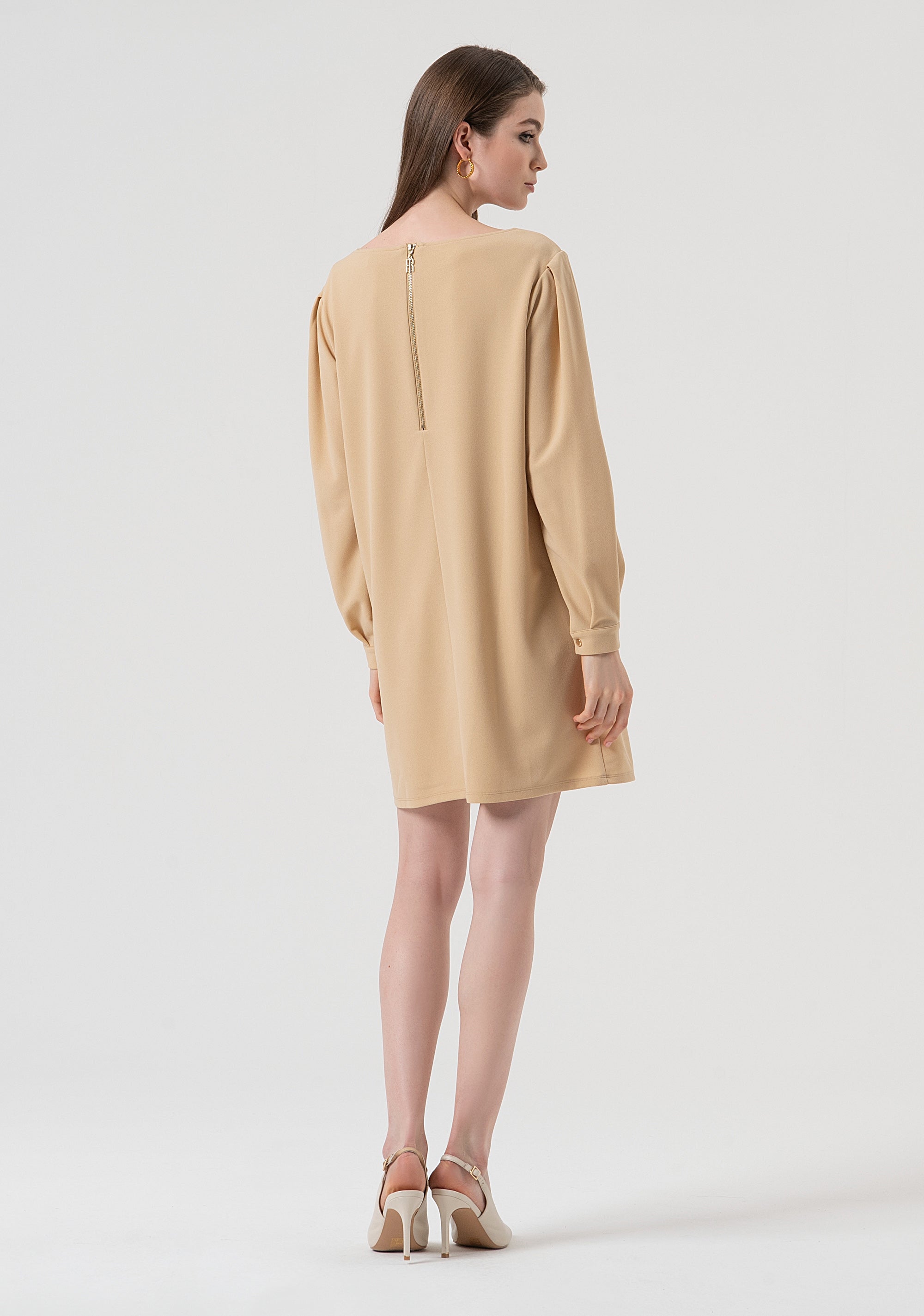 Mini dress A-shape Fracomina FR25WD1009J47501-L20-4