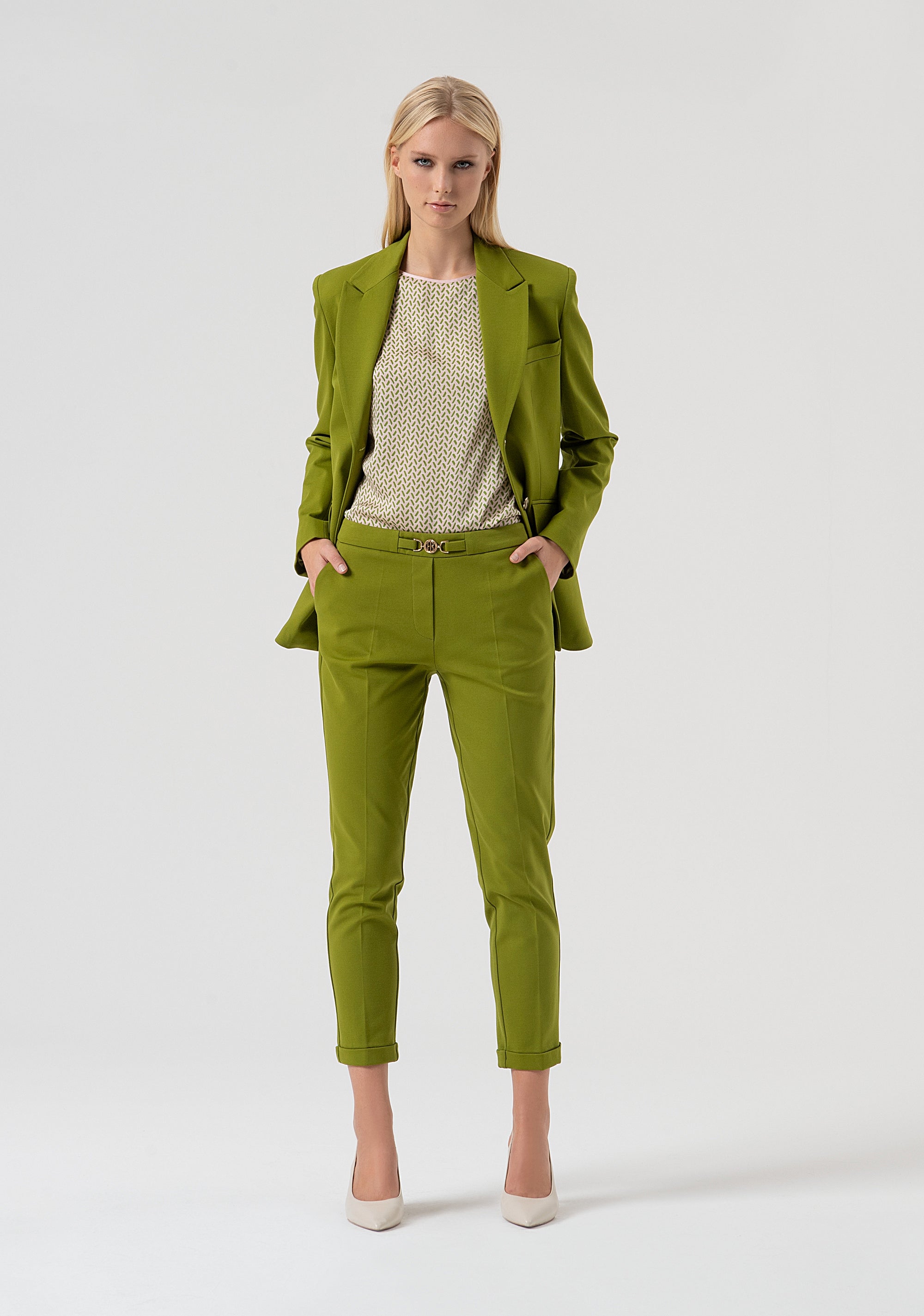 Blazer jacket regular fit single breasted Fracomina FR25WJ3015W72701-813-5
