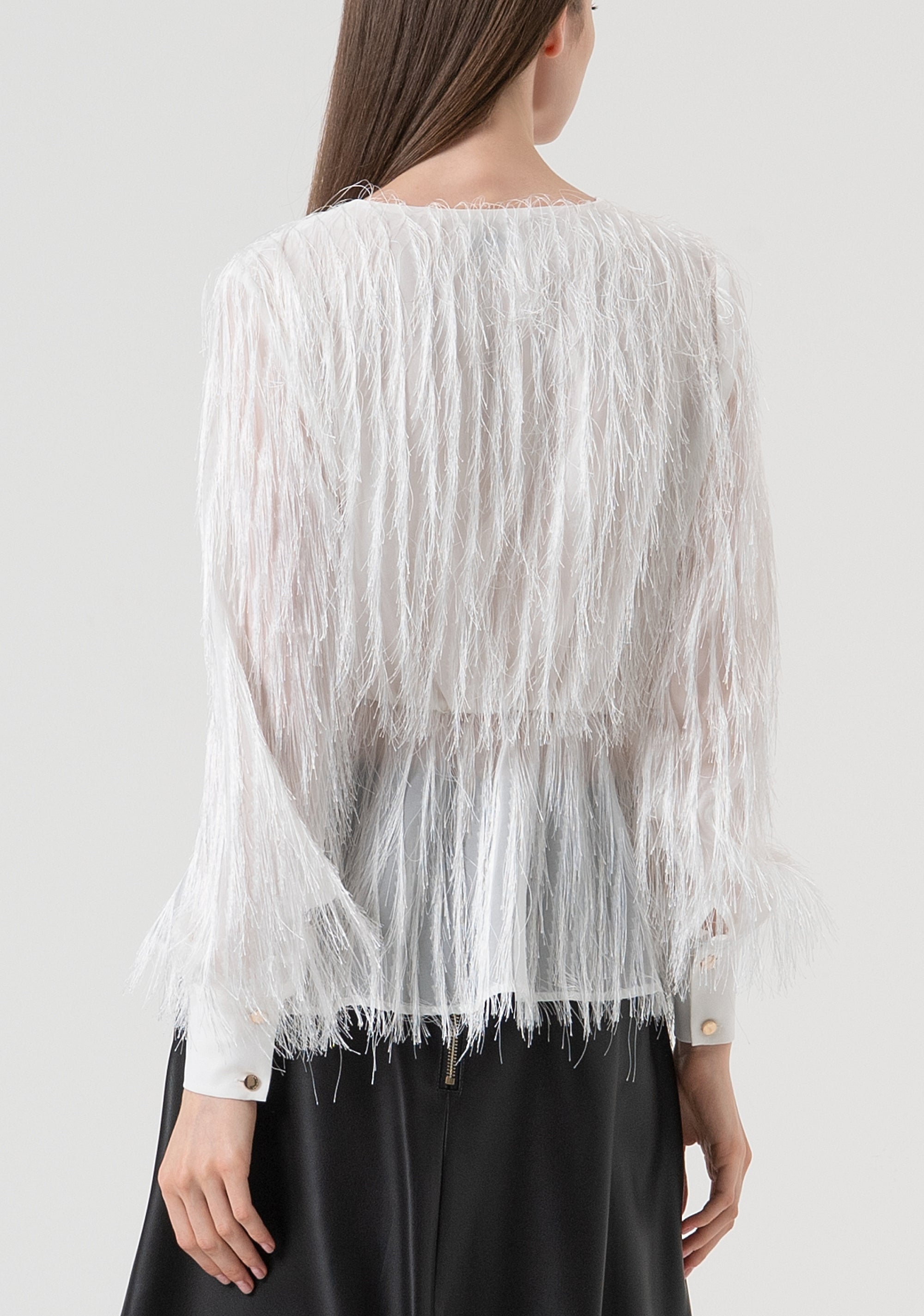 Blouse regular fit made in fil coupè Fracomina FR25WT1019W63001-278-4