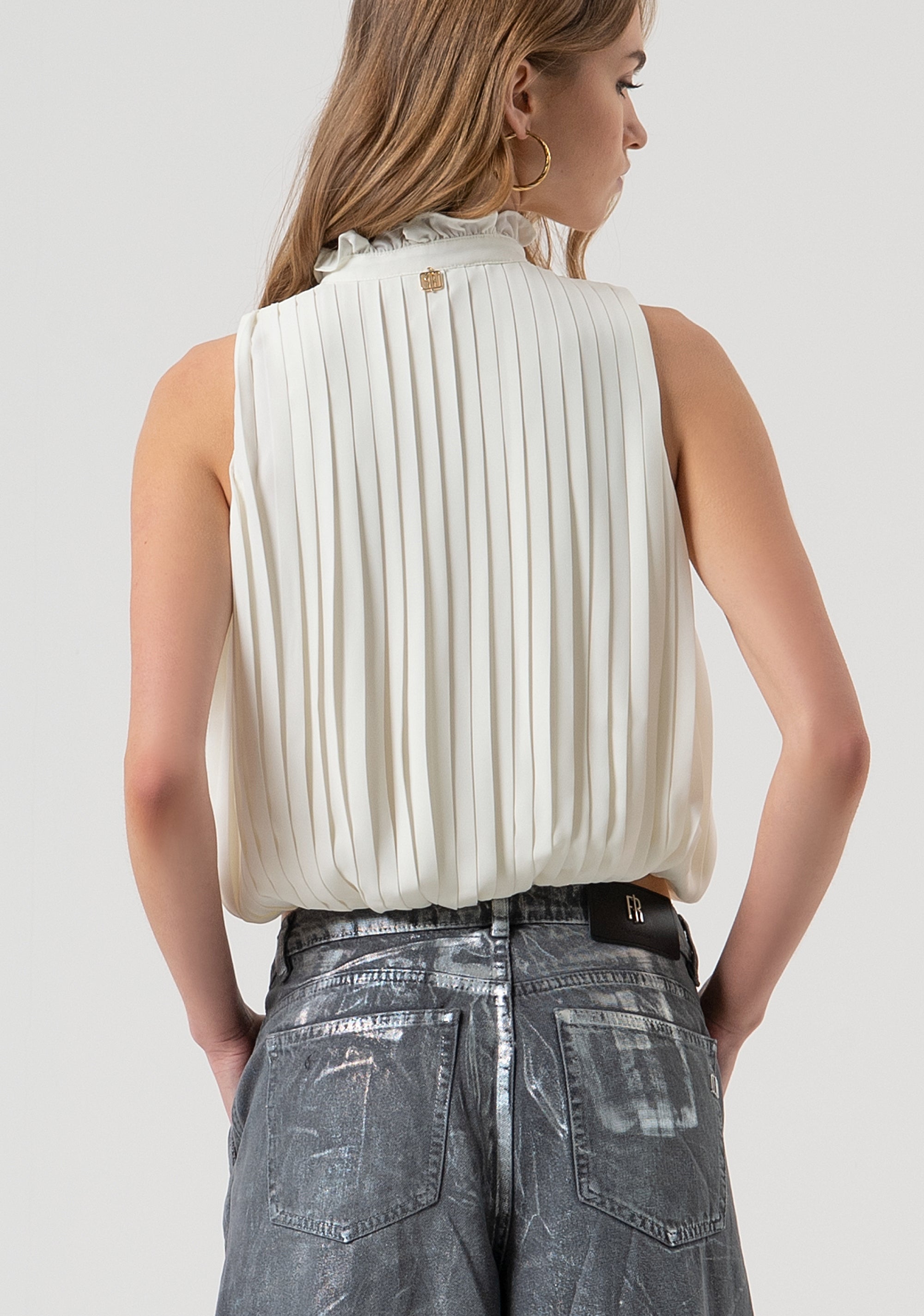 Tank top cropped Fracomina FR25WT2011W41201-108-4