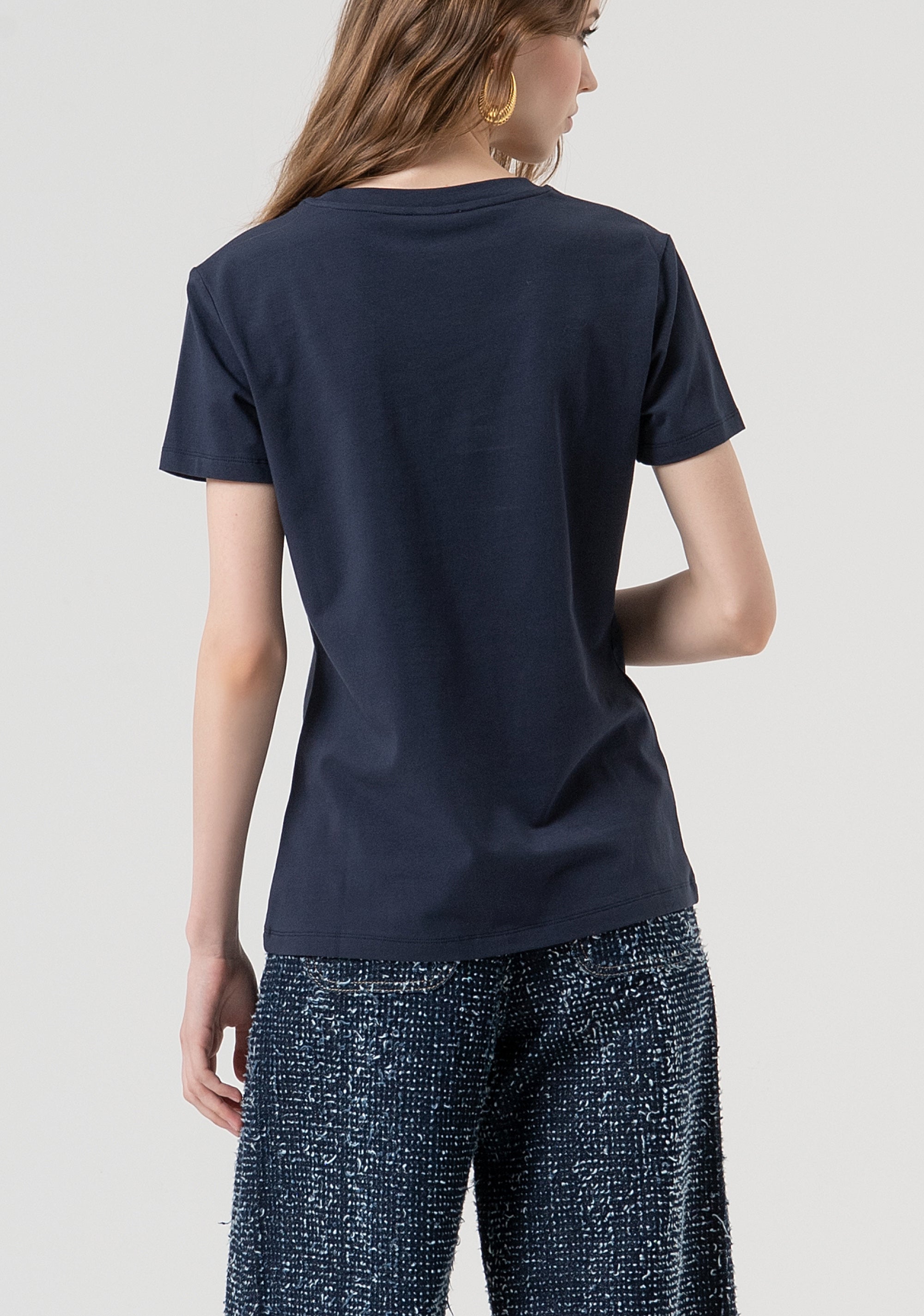 T-shirt regular fit made in cotton jersey Fracomina FR25WT3004J401N5-117-4