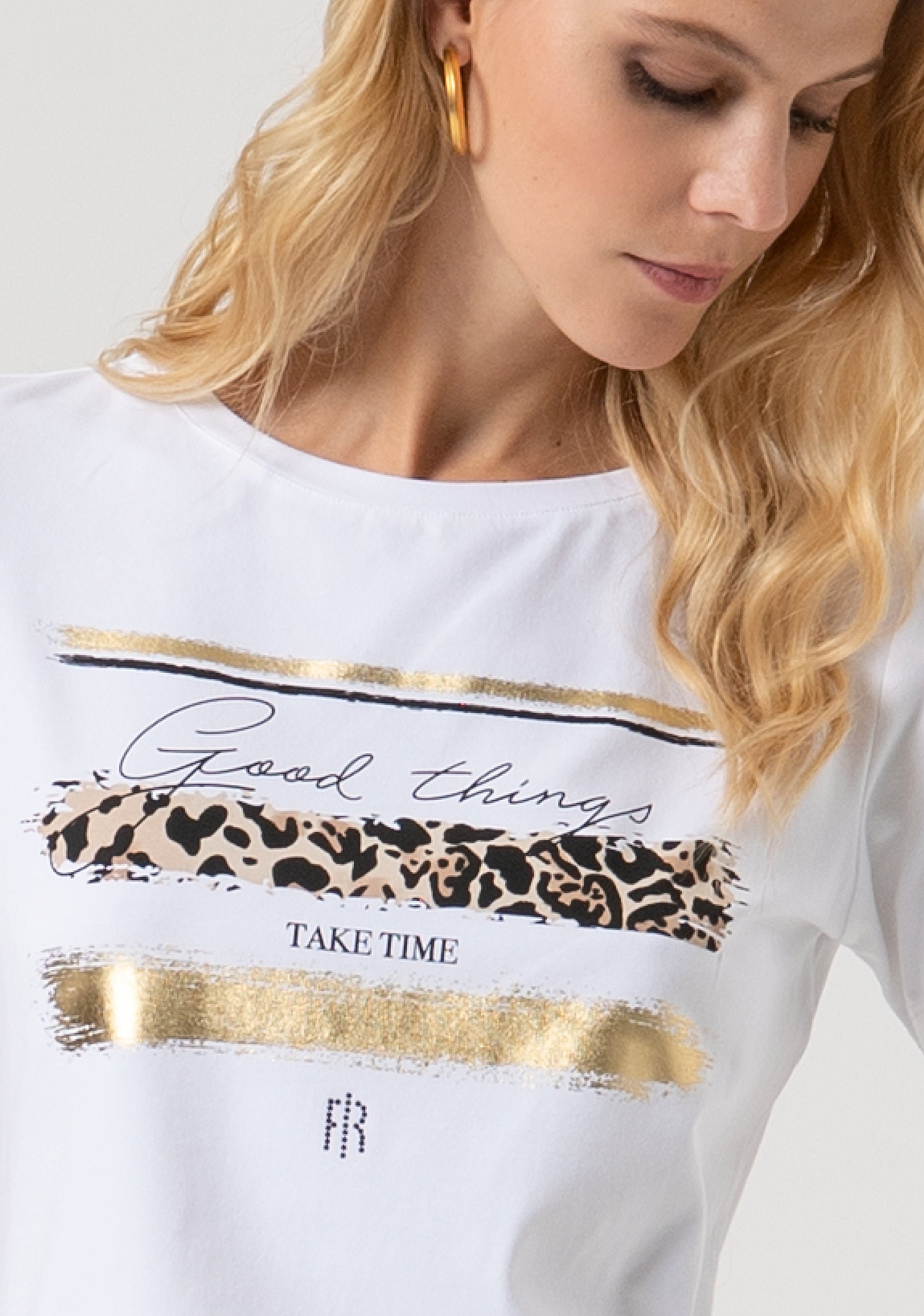 T-shirt regular fit made in cotton jersey Fracomina FR25WT3010J40108-278-2