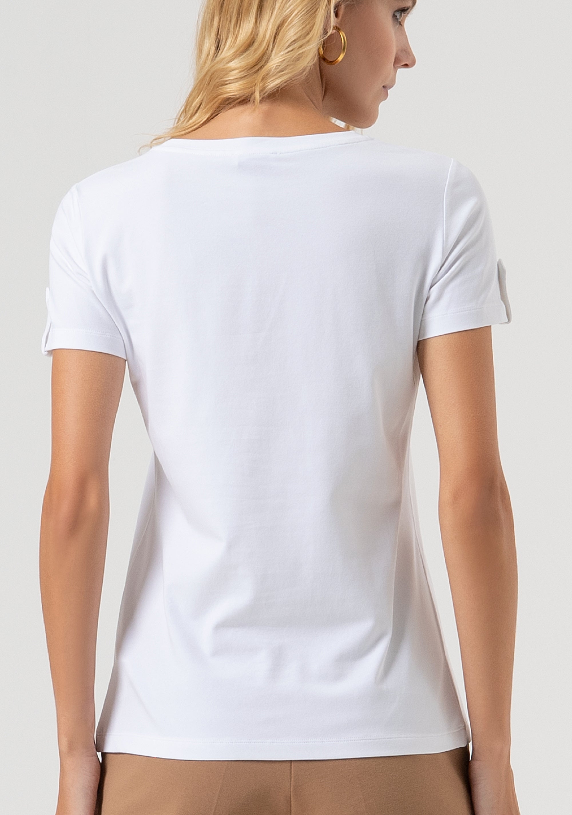 T-shirt regular fit made in cotton jersey Fracomina FR25WT3010J40108-278-3