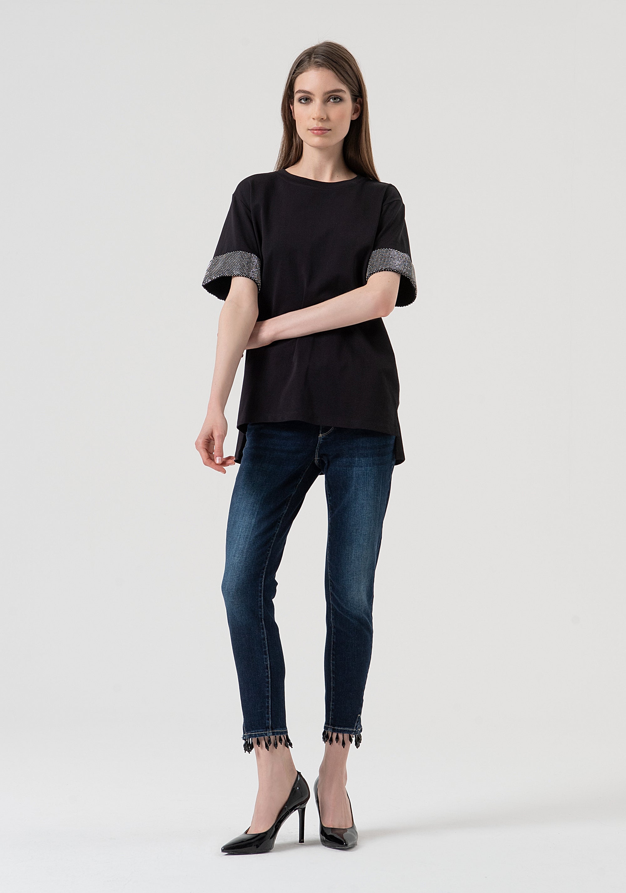 T-shirt over fit made in cotton jersey Fracomina FR25WT3057J400R9-053-4