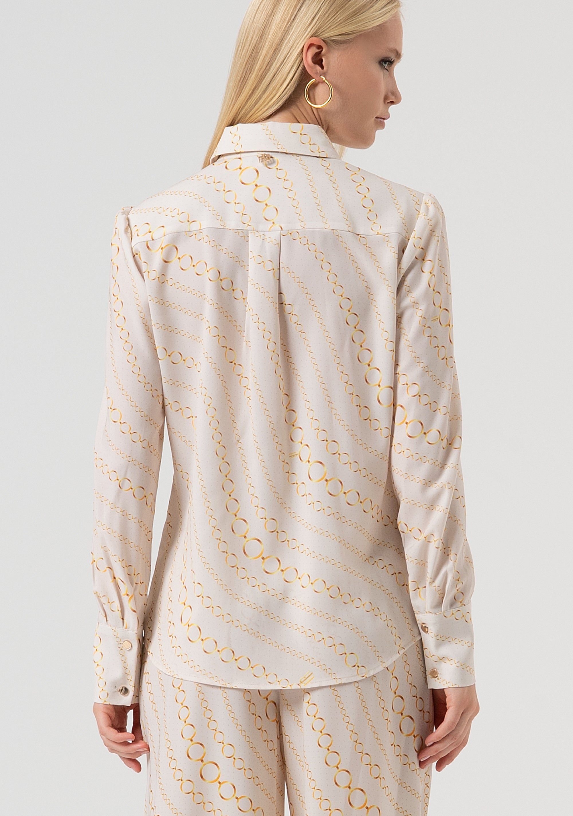 Shirt regular fit with geometric pattern Fracomina FR25WT6015W428R8-508-3