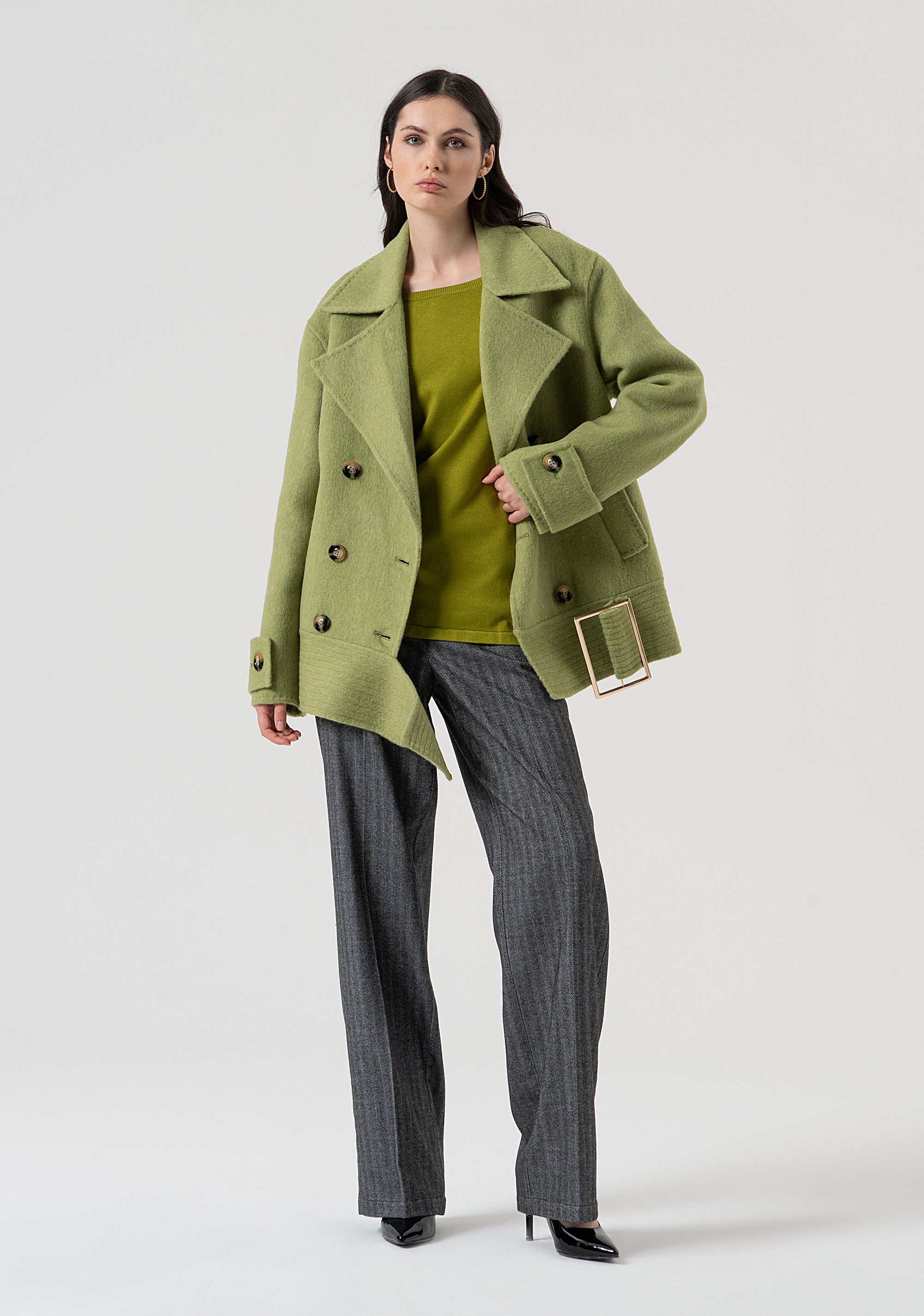 Knitwear regular fit with boat neckline Fracomina FR25WT7003K42101-813-4