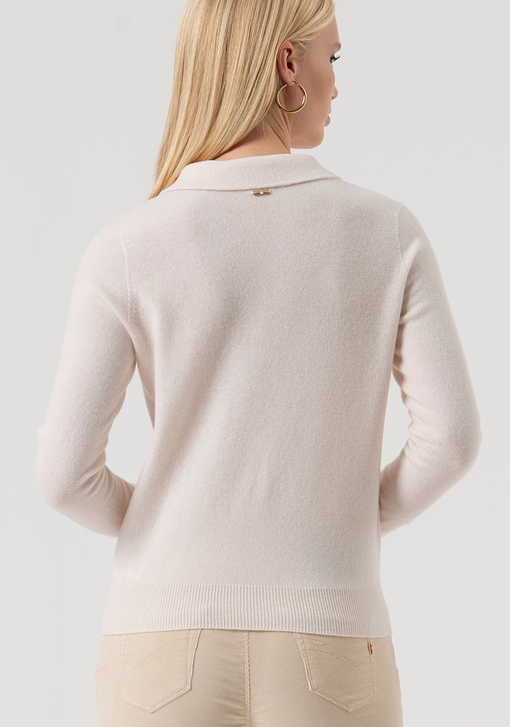 Knitted polo regular fit made in wool Fracomina FR25WT7008K47301-508-4