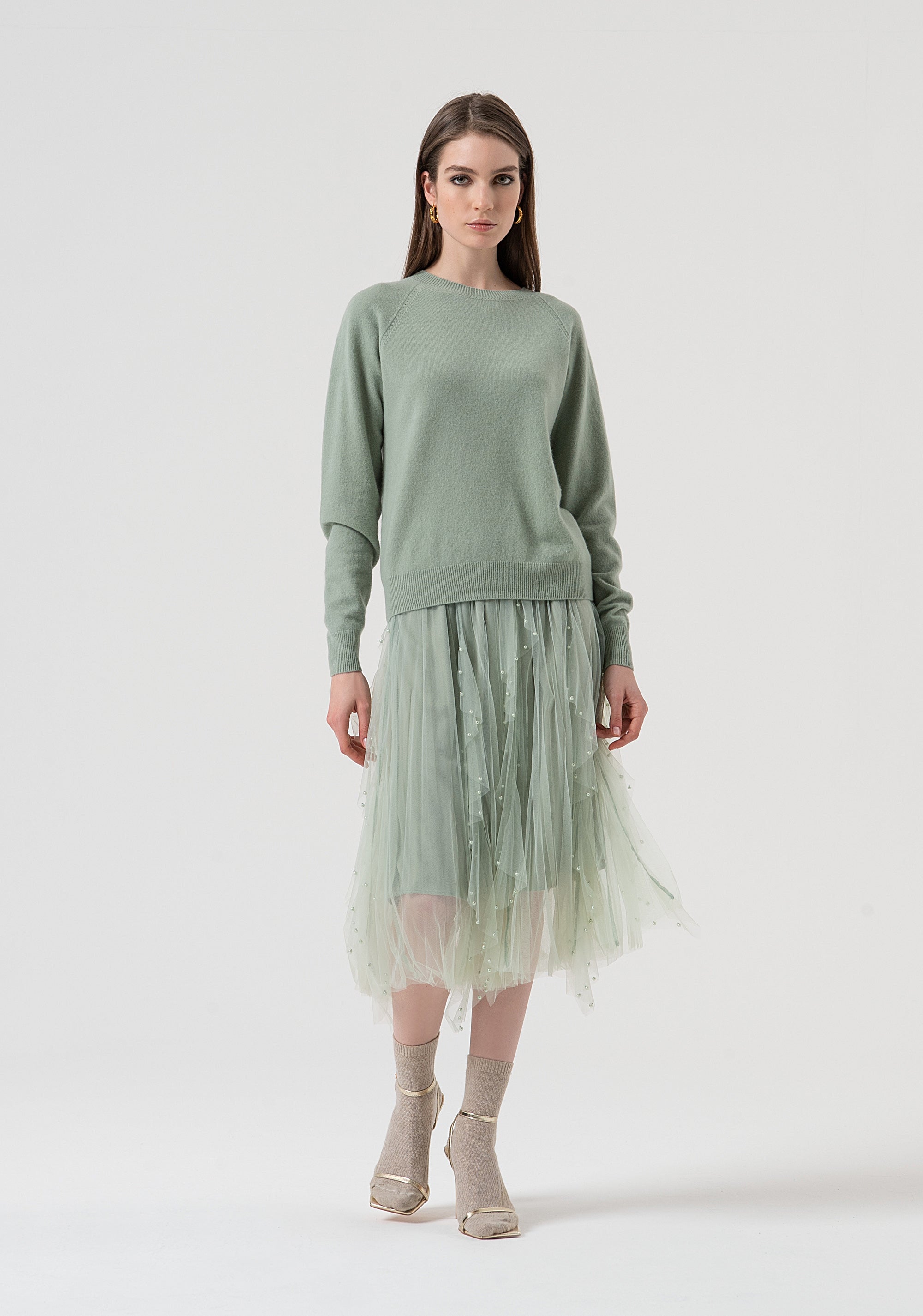 Knitwear regular fit made in wool Fracomina FR25WT7012K47301-B08-4
