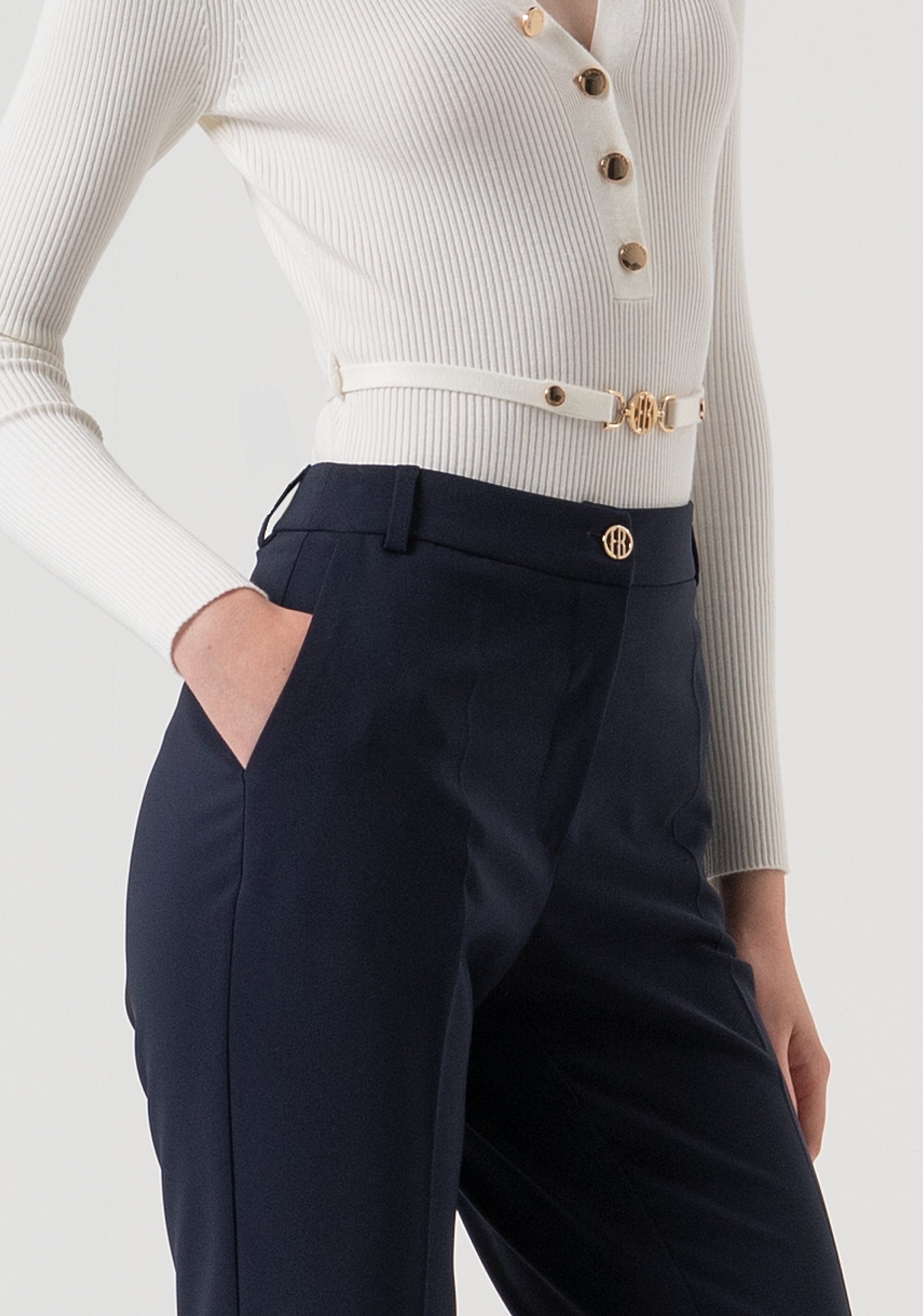 Chino pant regular fit Fracomina FR25WV4002W42901-117-2