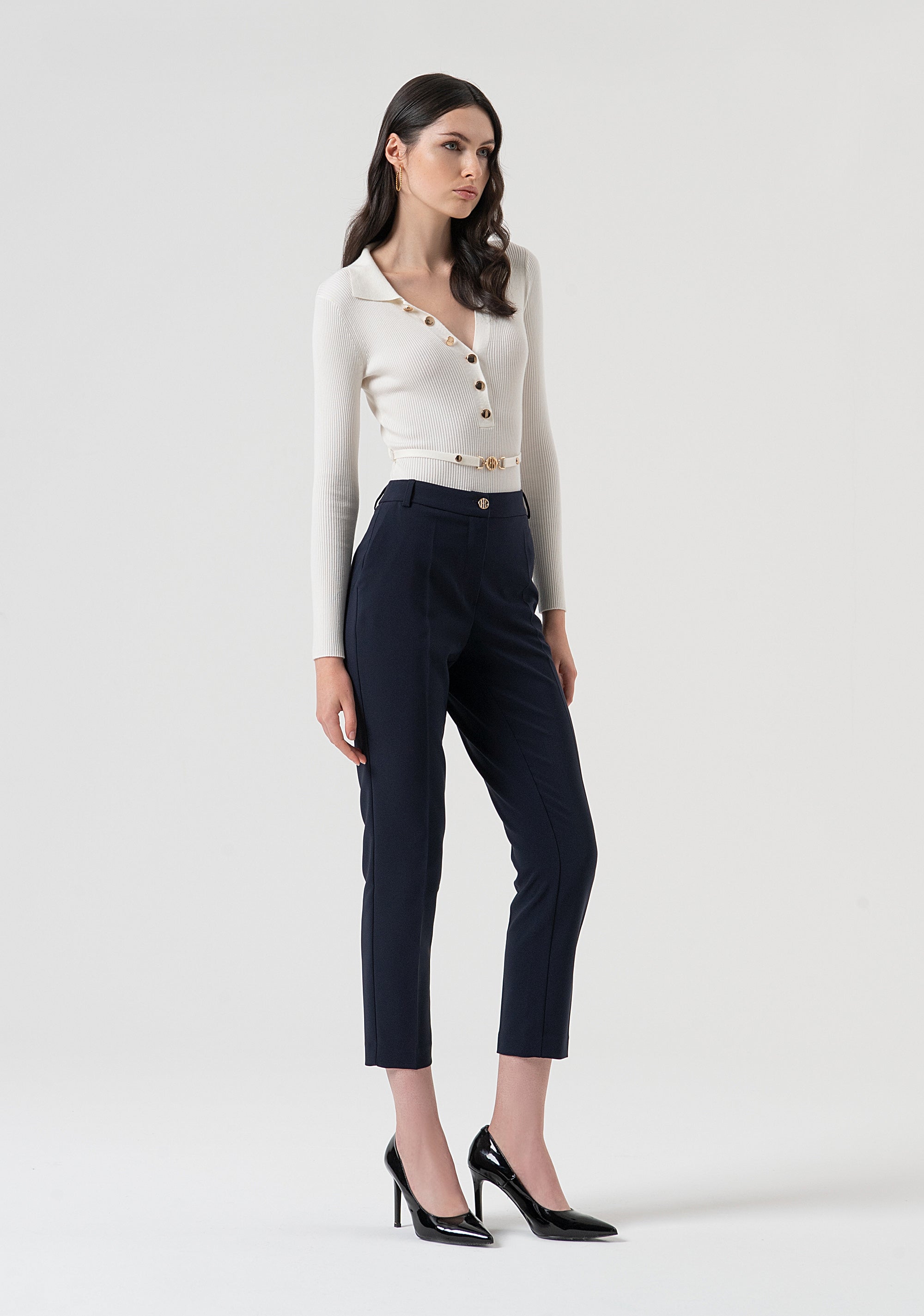 Chino pant regular fit Fracomina FR25WV4002W42901-117-3