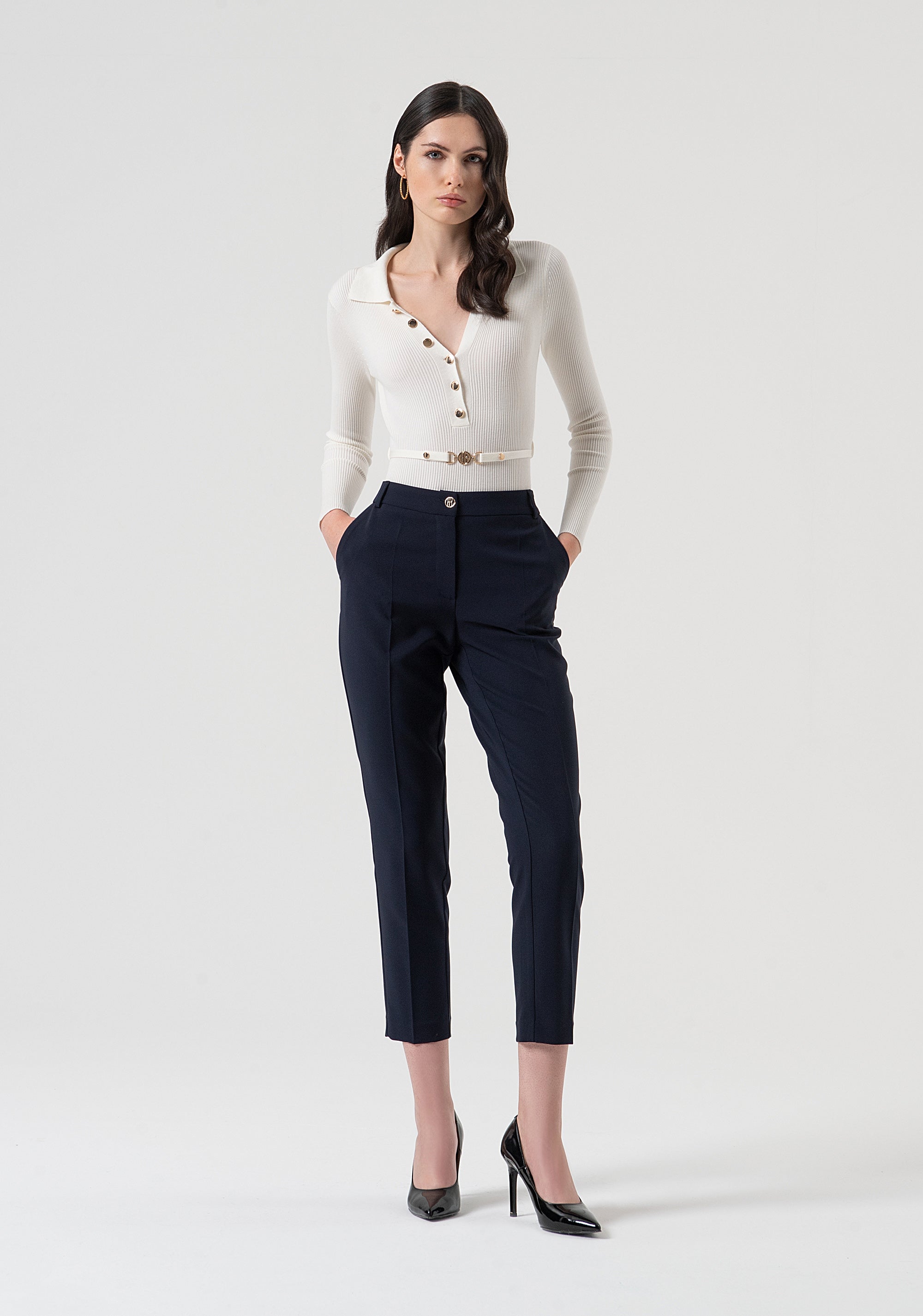 Chino pant regular fit Fracomina FR25WV4002W42901-117