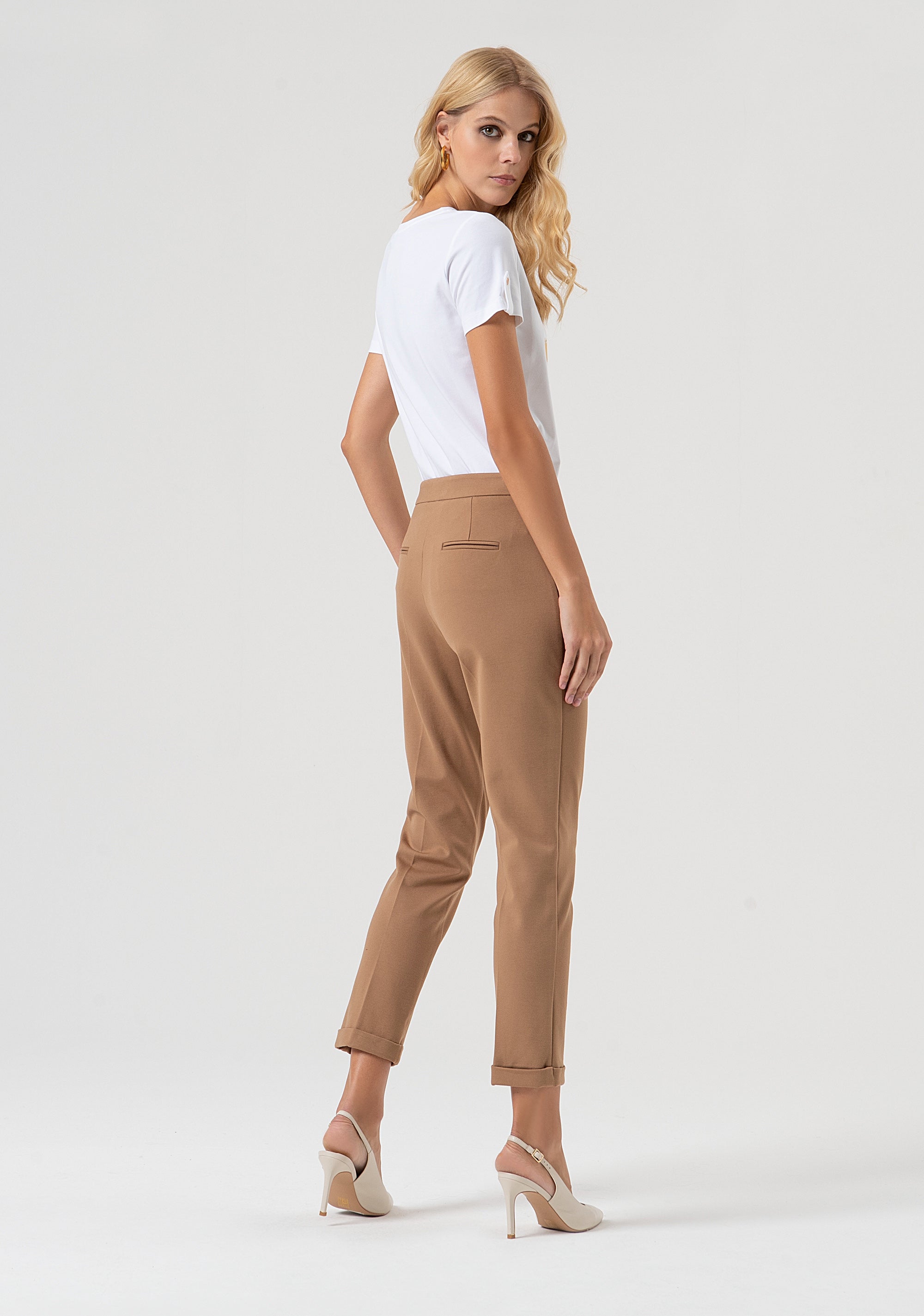 Chino pant slim fit Fracomina FR25WV4003W72701-093-4