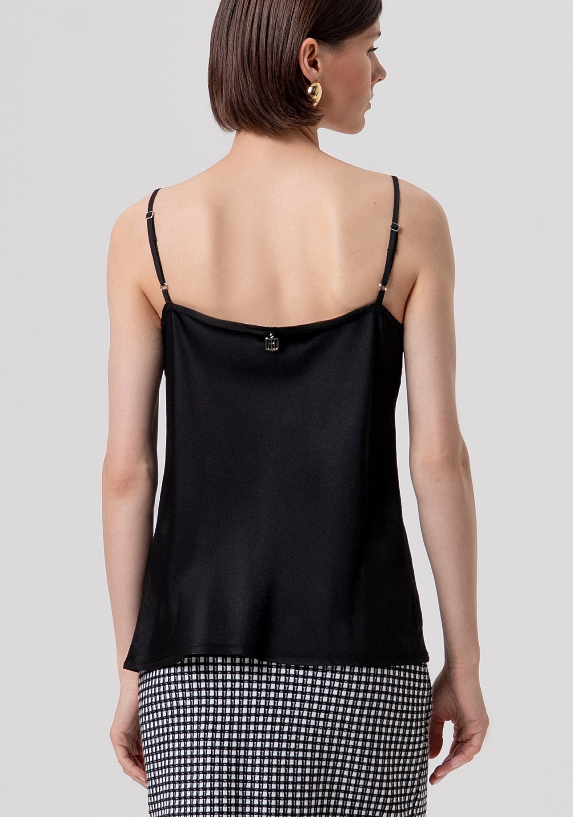 Tank top made in viscose satin Fracomina FR26ST2033W41301-053-3